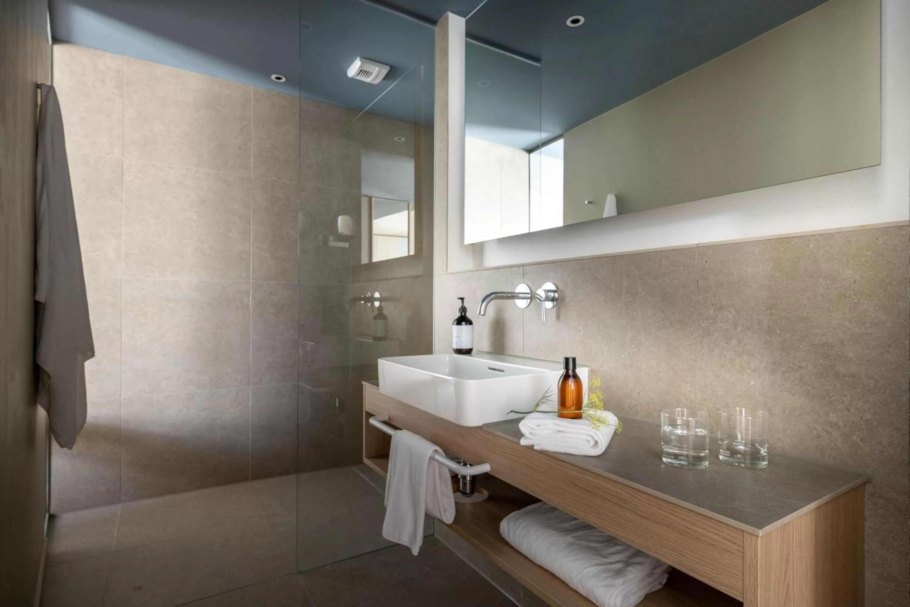 Bathroom in Hotel Maier