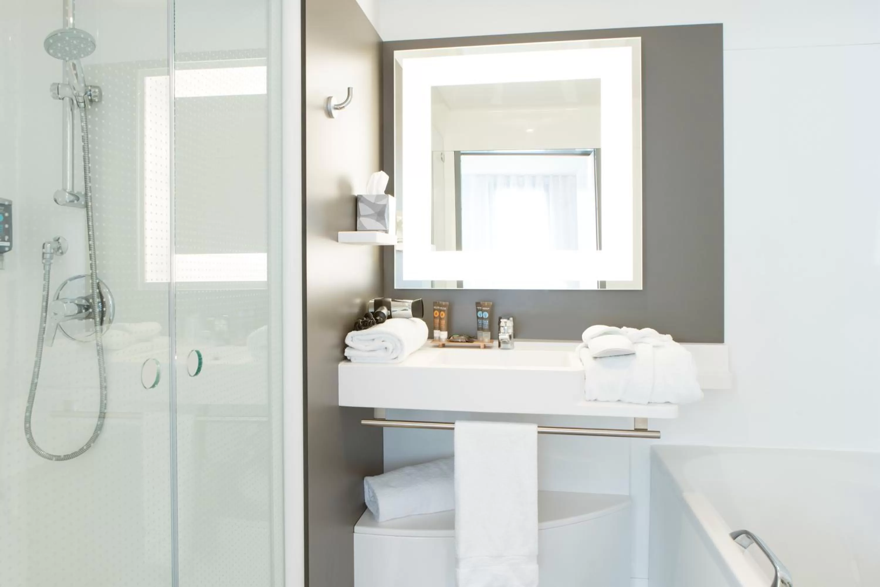 Bathroom in Novotel Suites Lille Europe