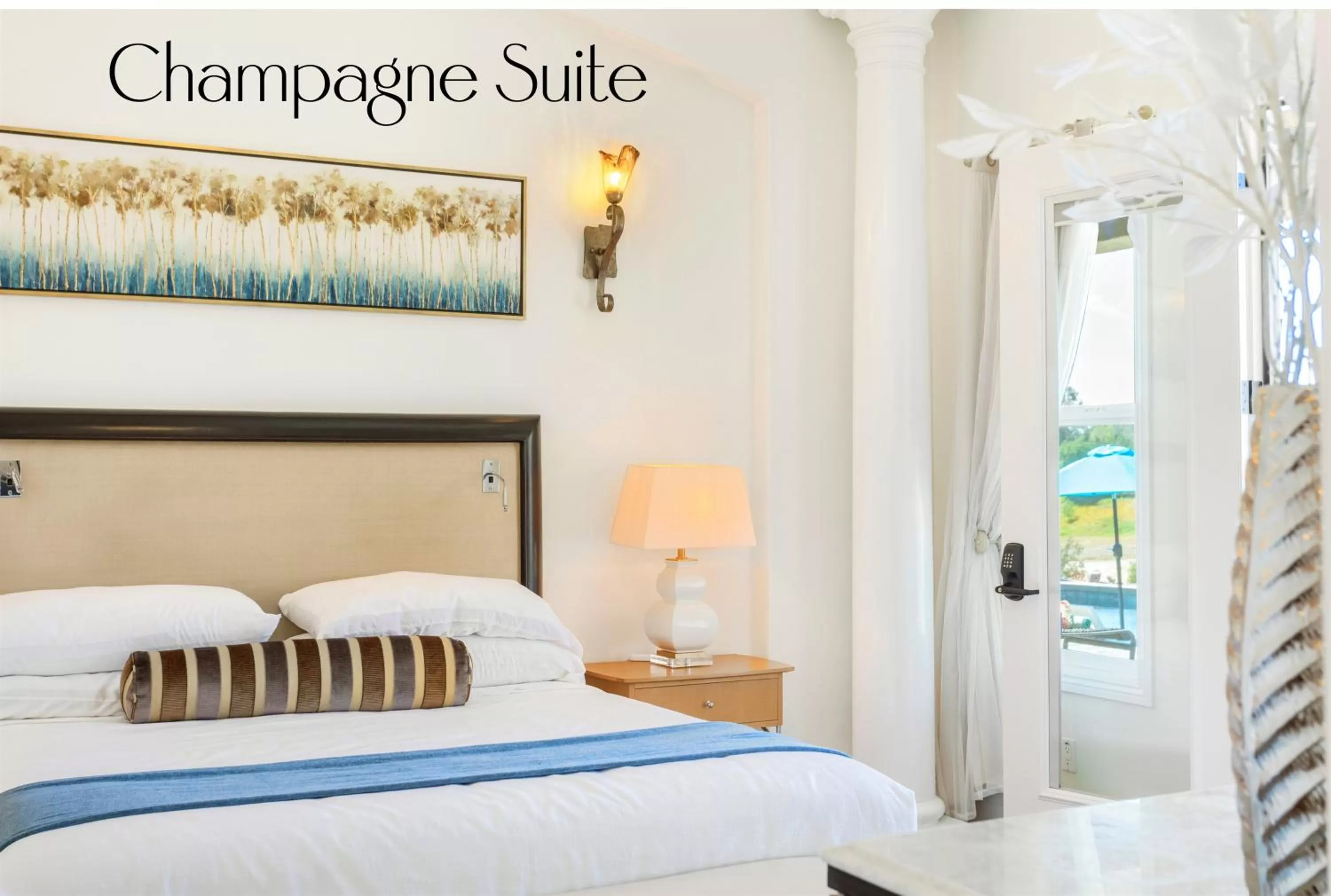 Bedroom, Bed in Gaia Inn & Spa- Adult Only- Temecula Wine Country