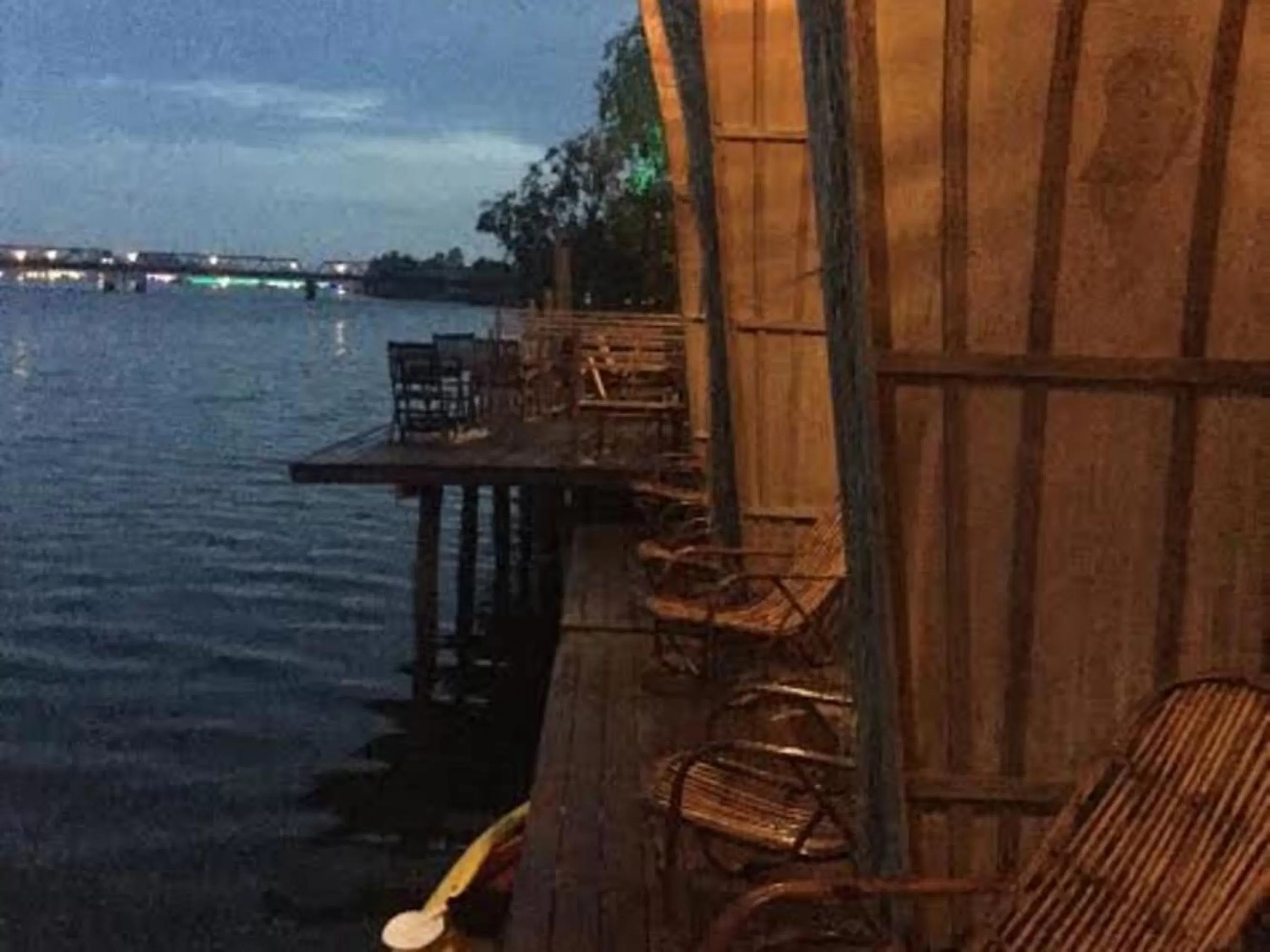 Lake view in Bamboo Bungalow