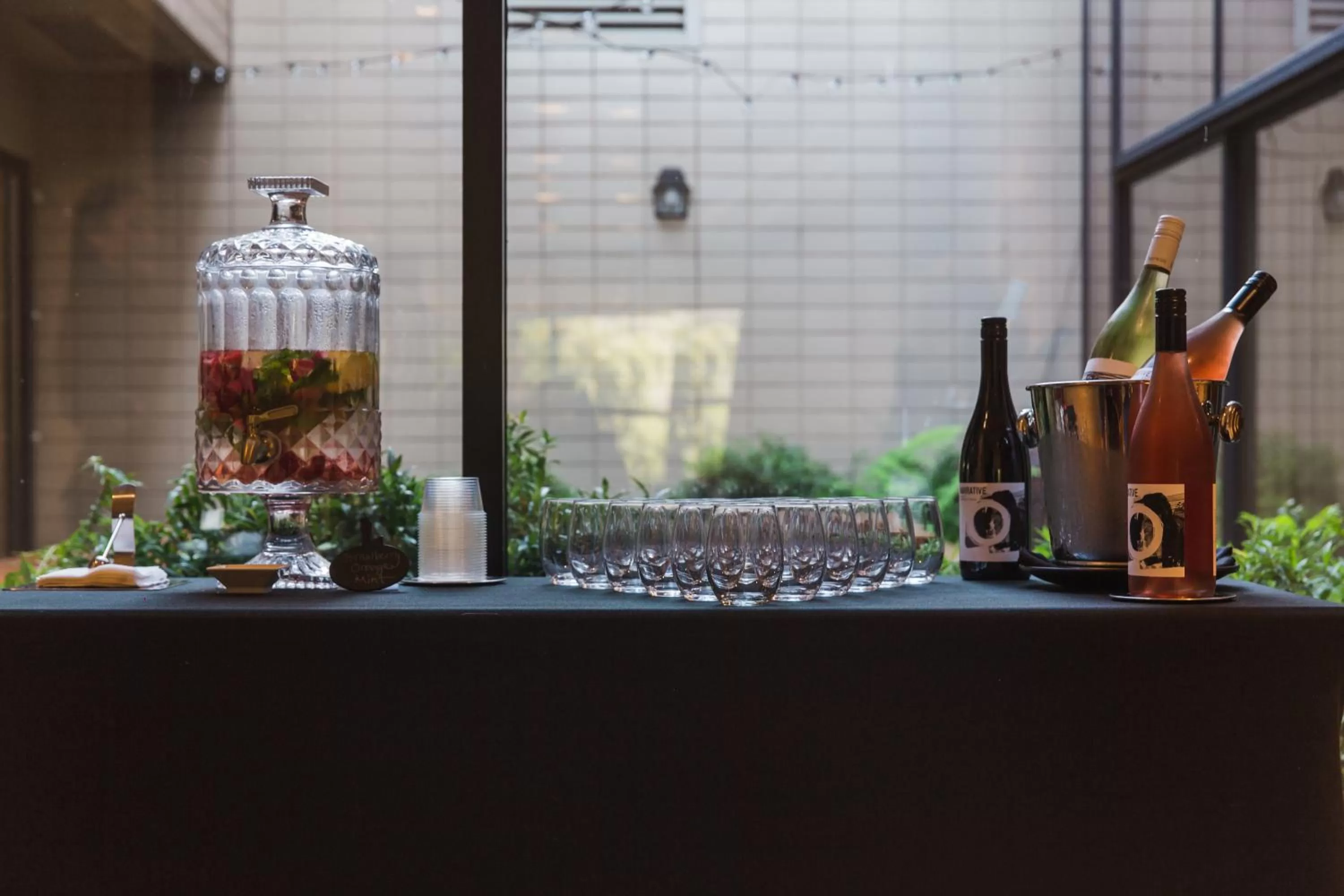 Alcoholic drinks in The Listel Hotel Vancouver