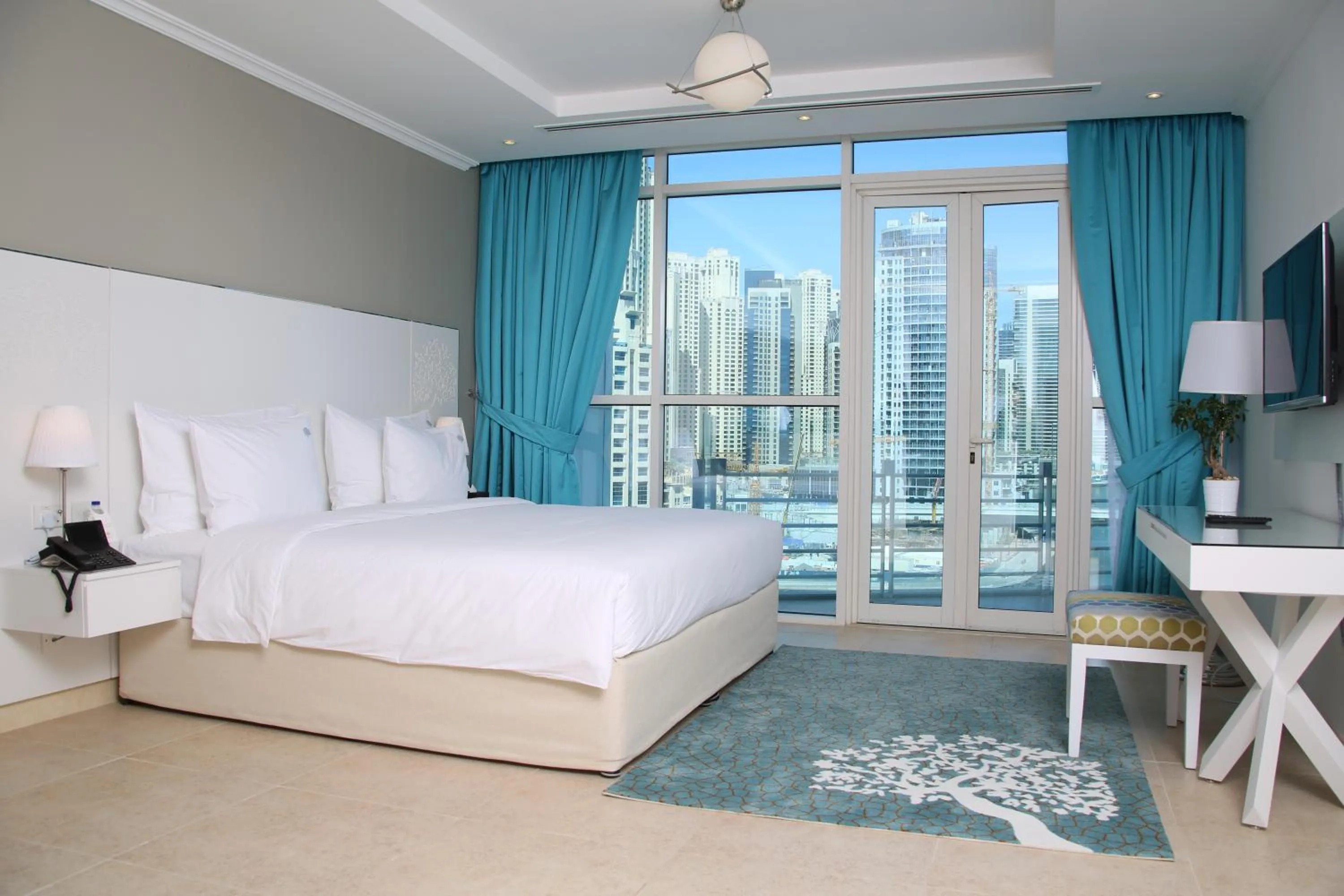Bedroom in Jannah Marina Hotel Apartments