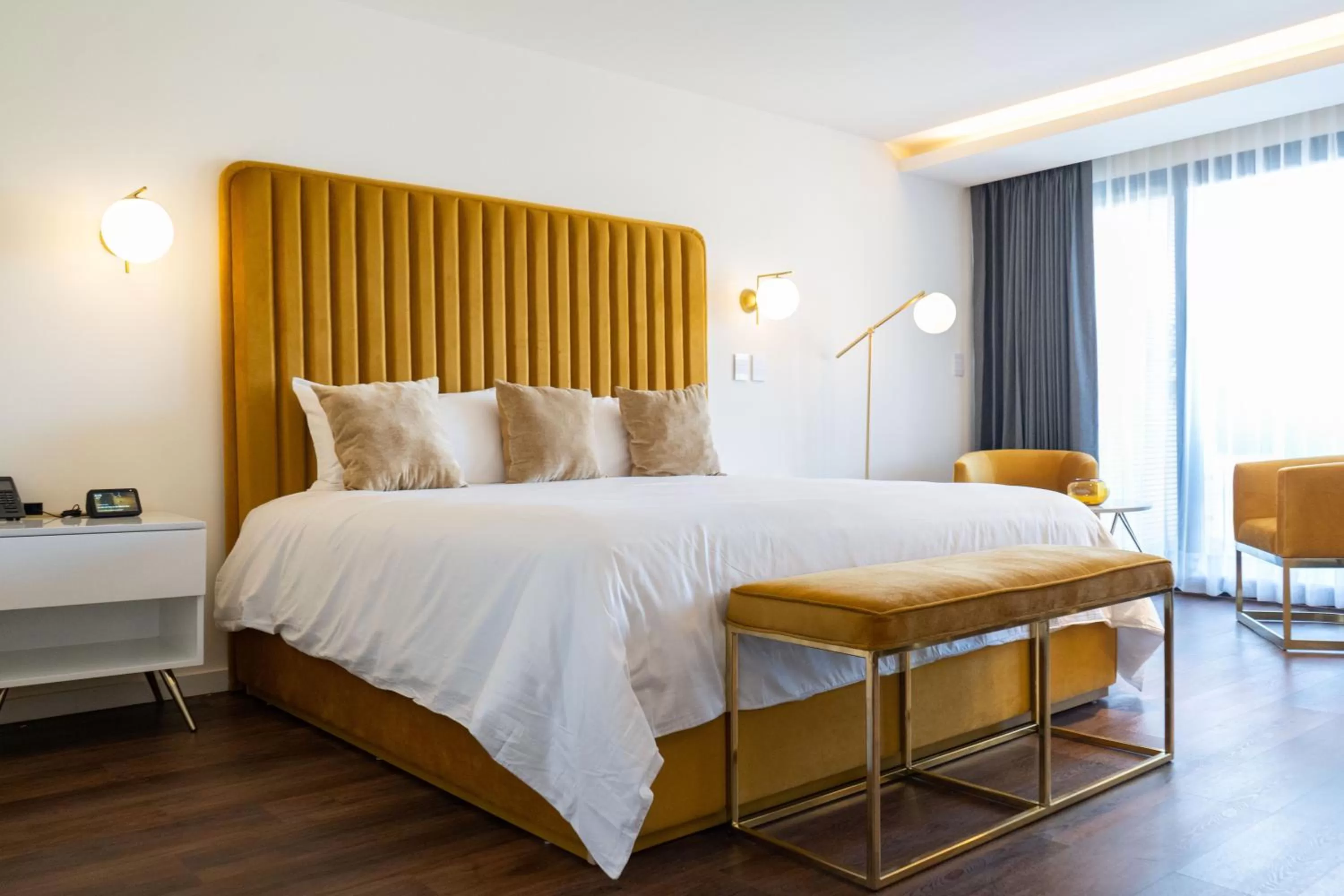 Bed in Casa Cuarzo Hotel Boutique