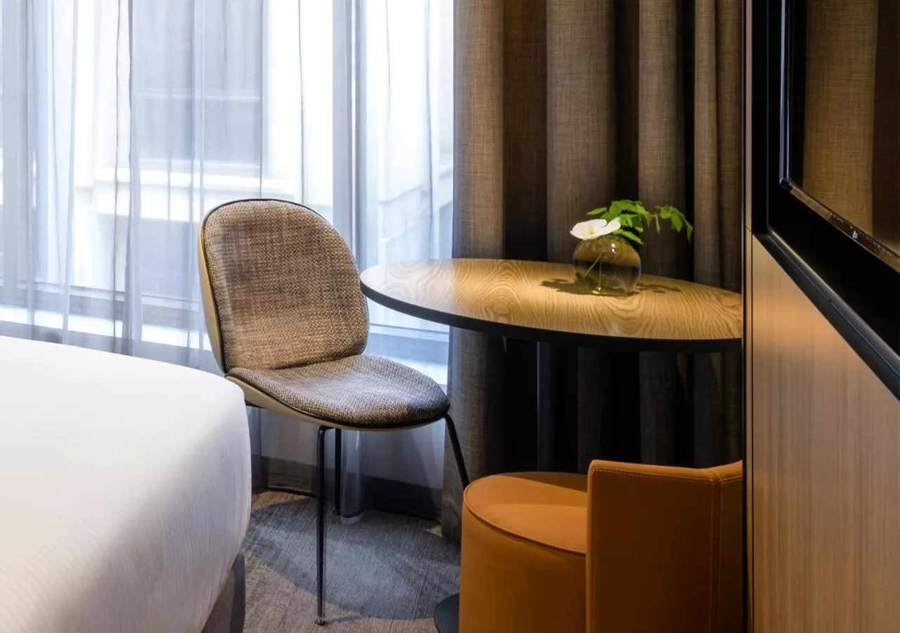 Seating area in Mövenpick Hotel Hobart