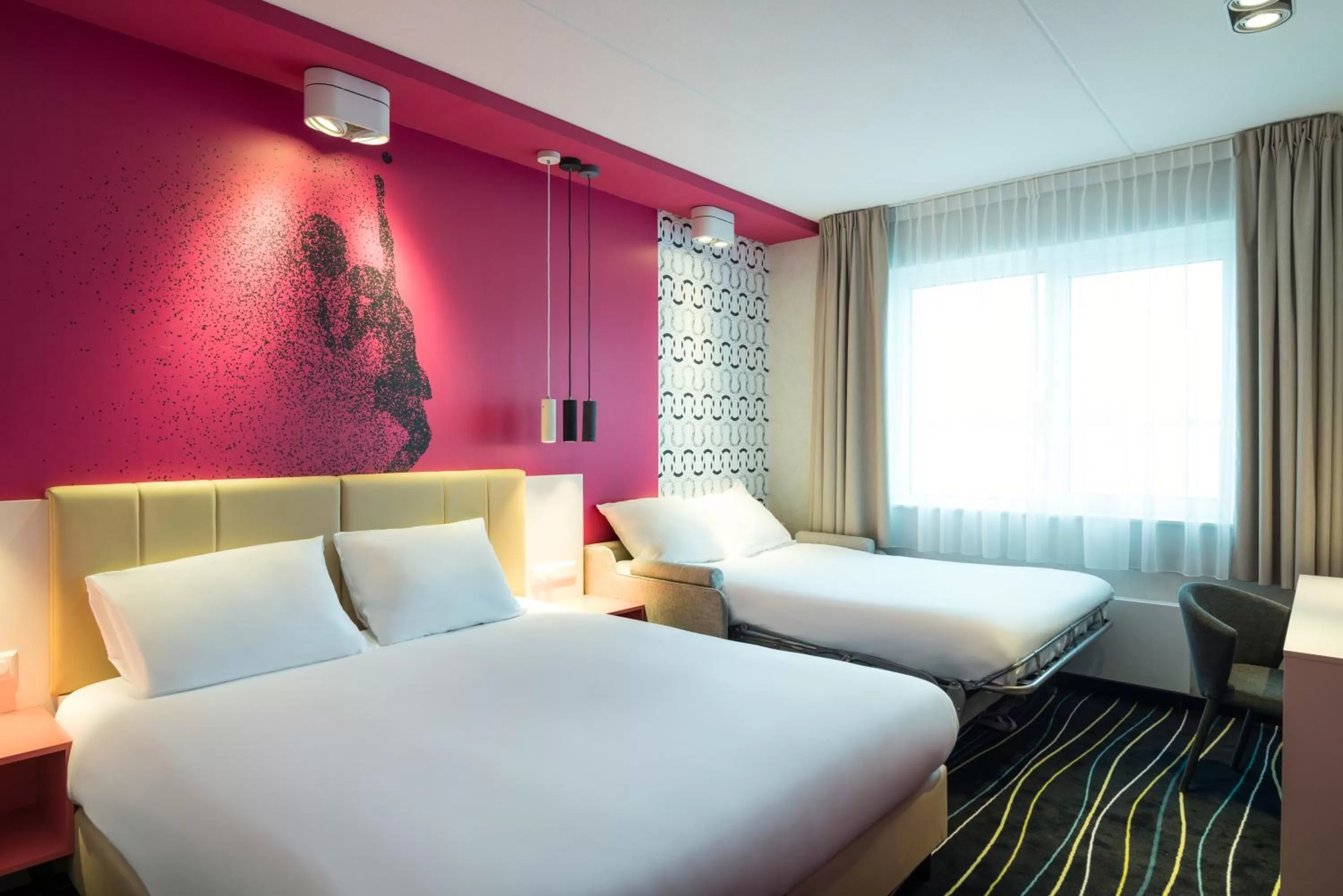 Bed in ibis Styles Haarlem City