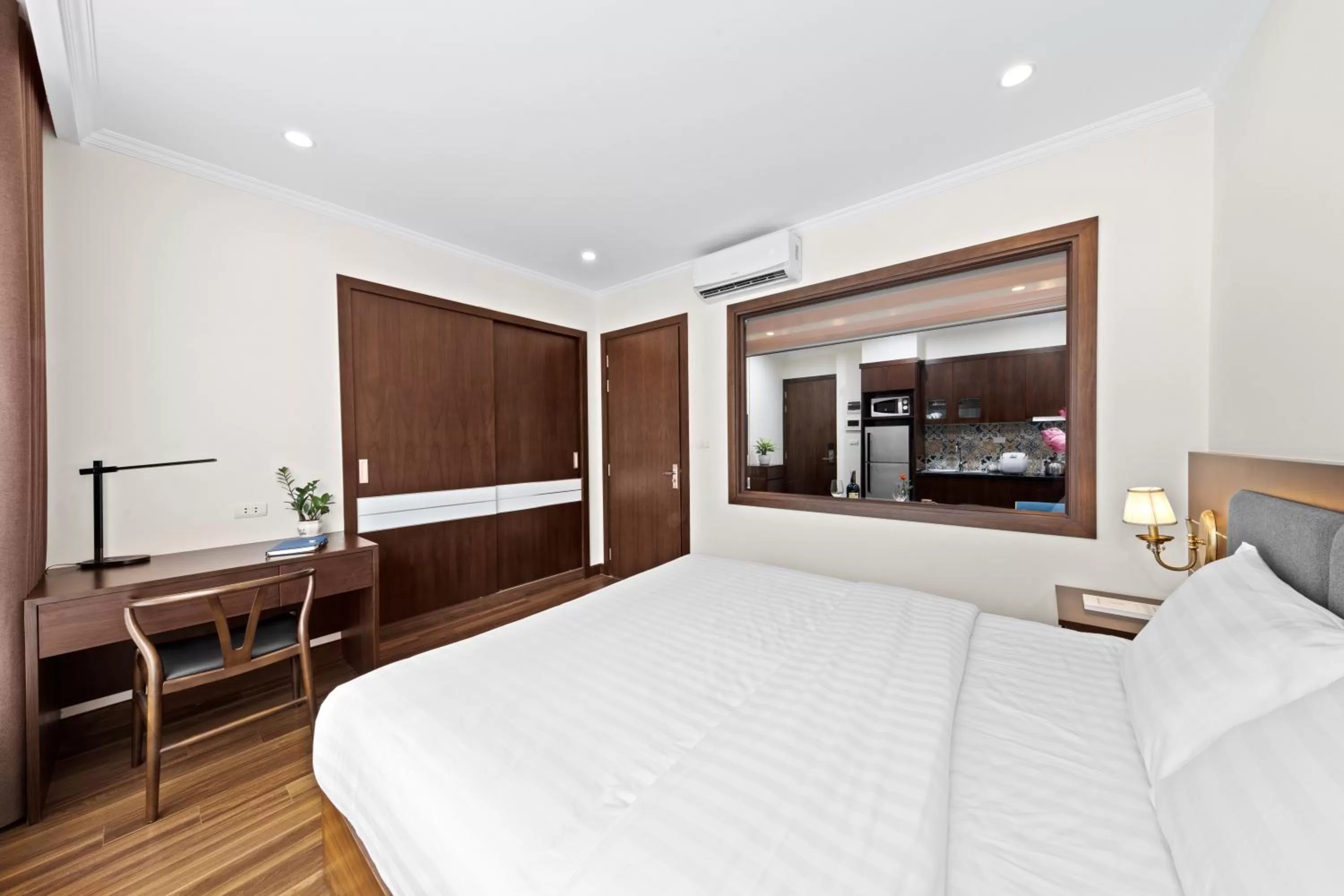 Bed in Newsky Serviced Apartment
