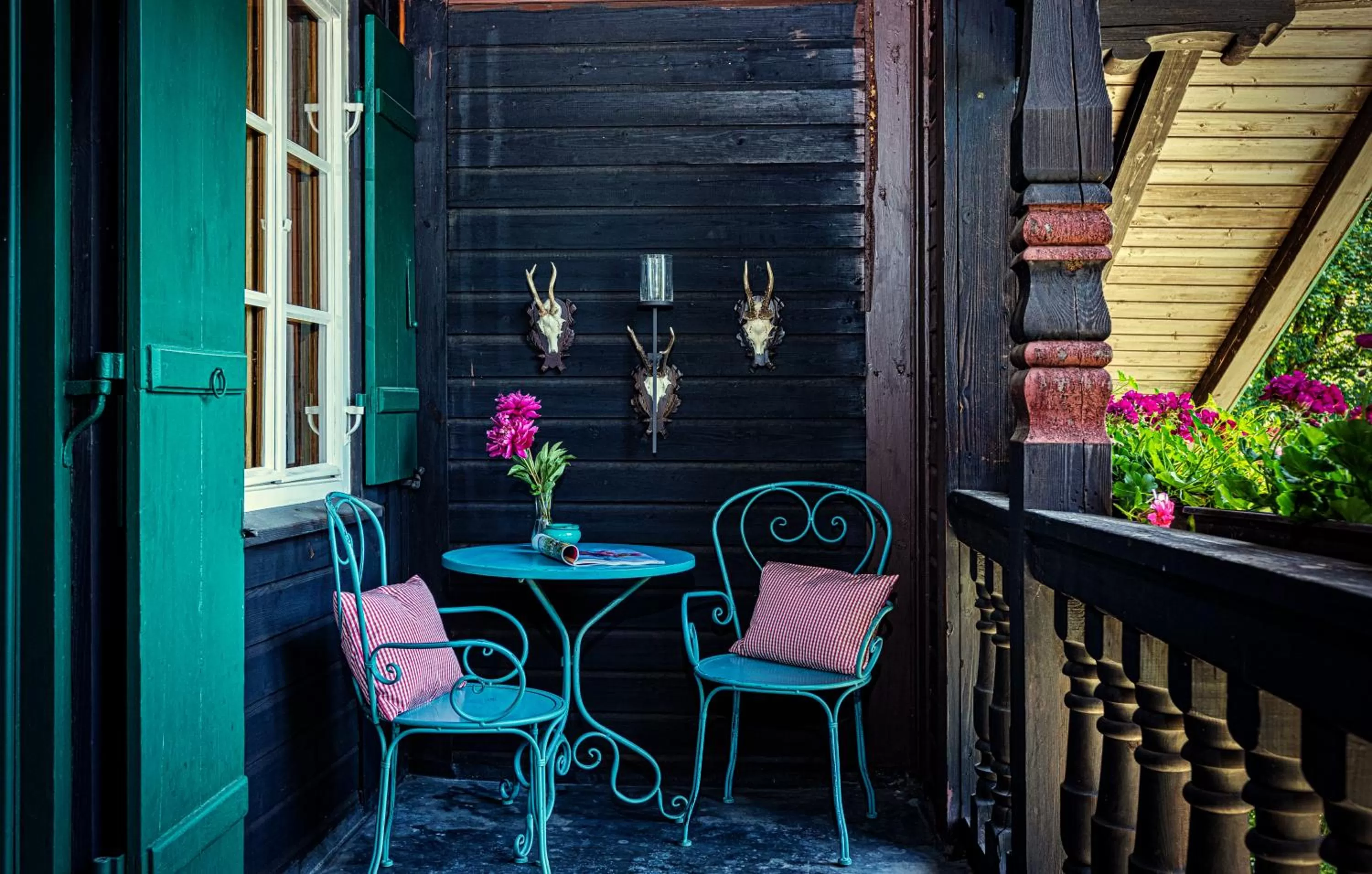 Balcony/Terrace in Villa Zollhaus Bed & Breakfast