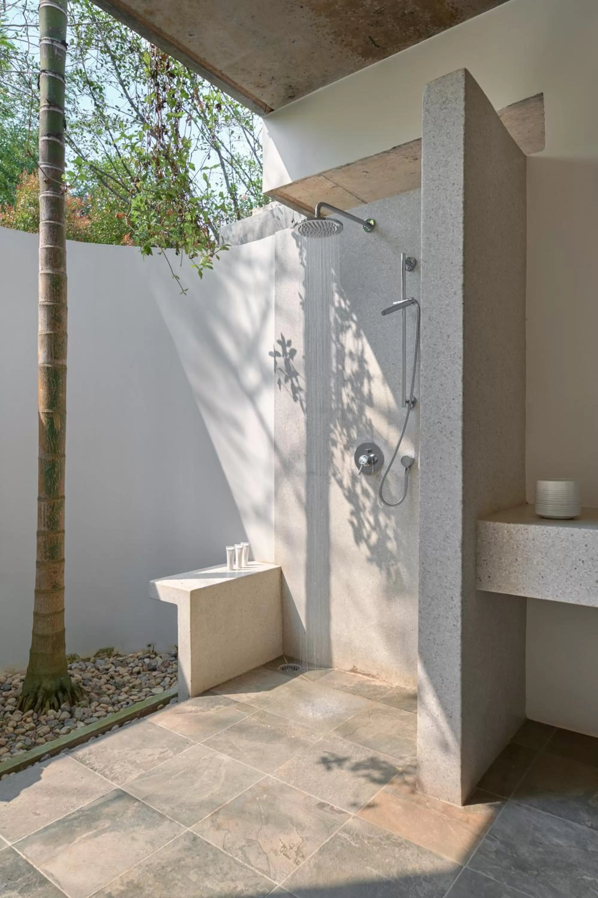 Shower in Templation Hotel