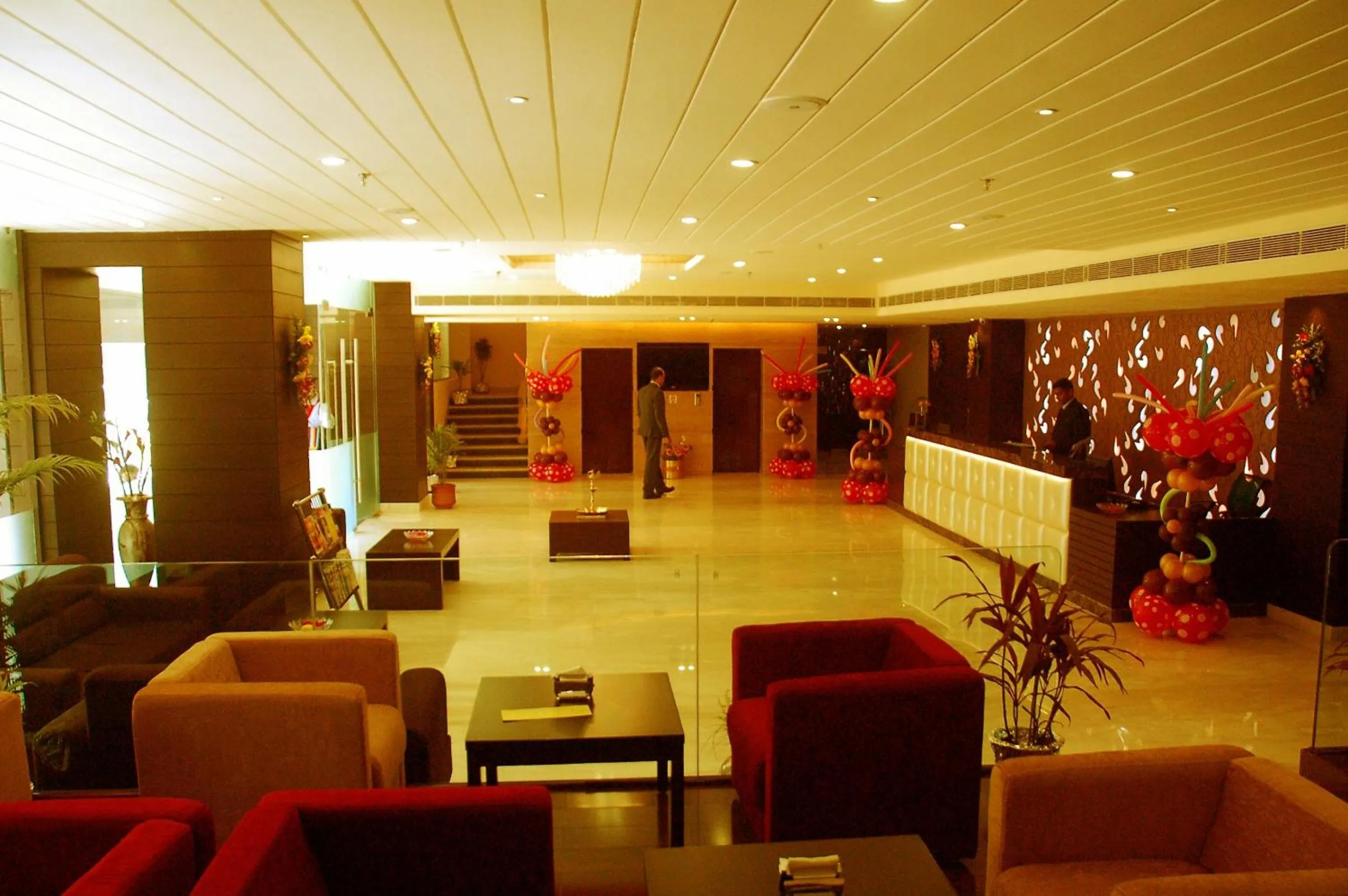 Lobby or reception in Hotel JIVA