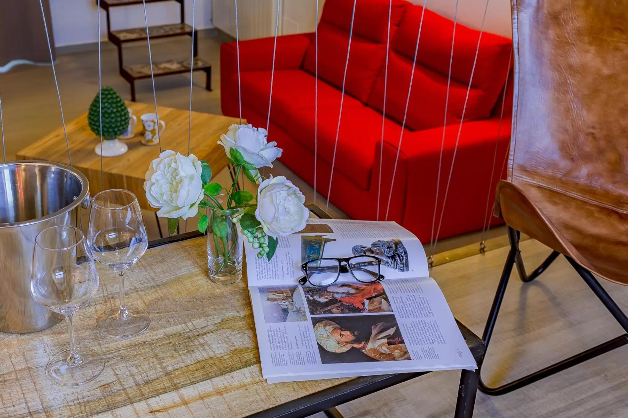 TV and multimedia in Le Maestranze Deluxe Rooms