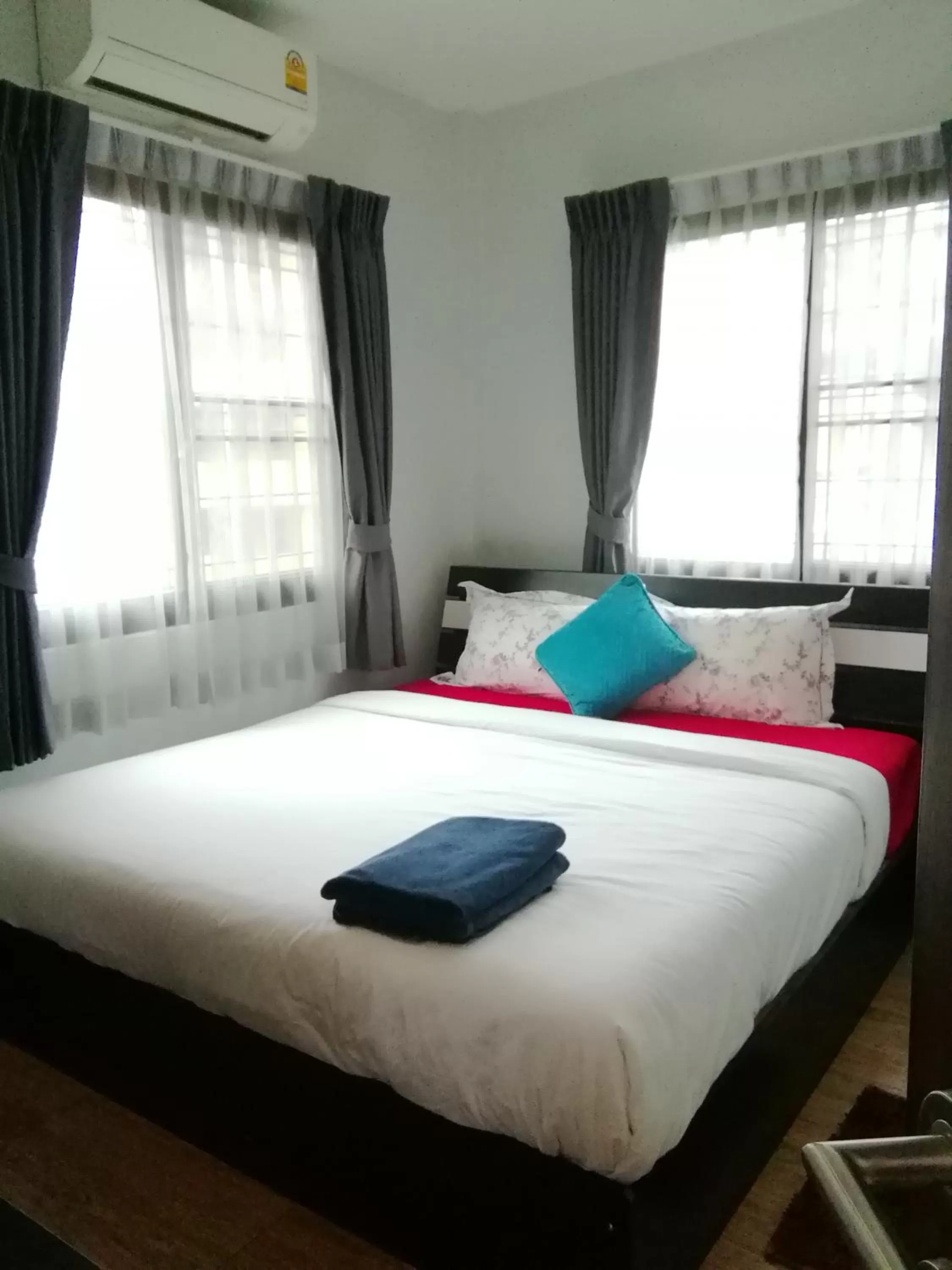 Bed in The Cube Sathorn Boutique Hotel