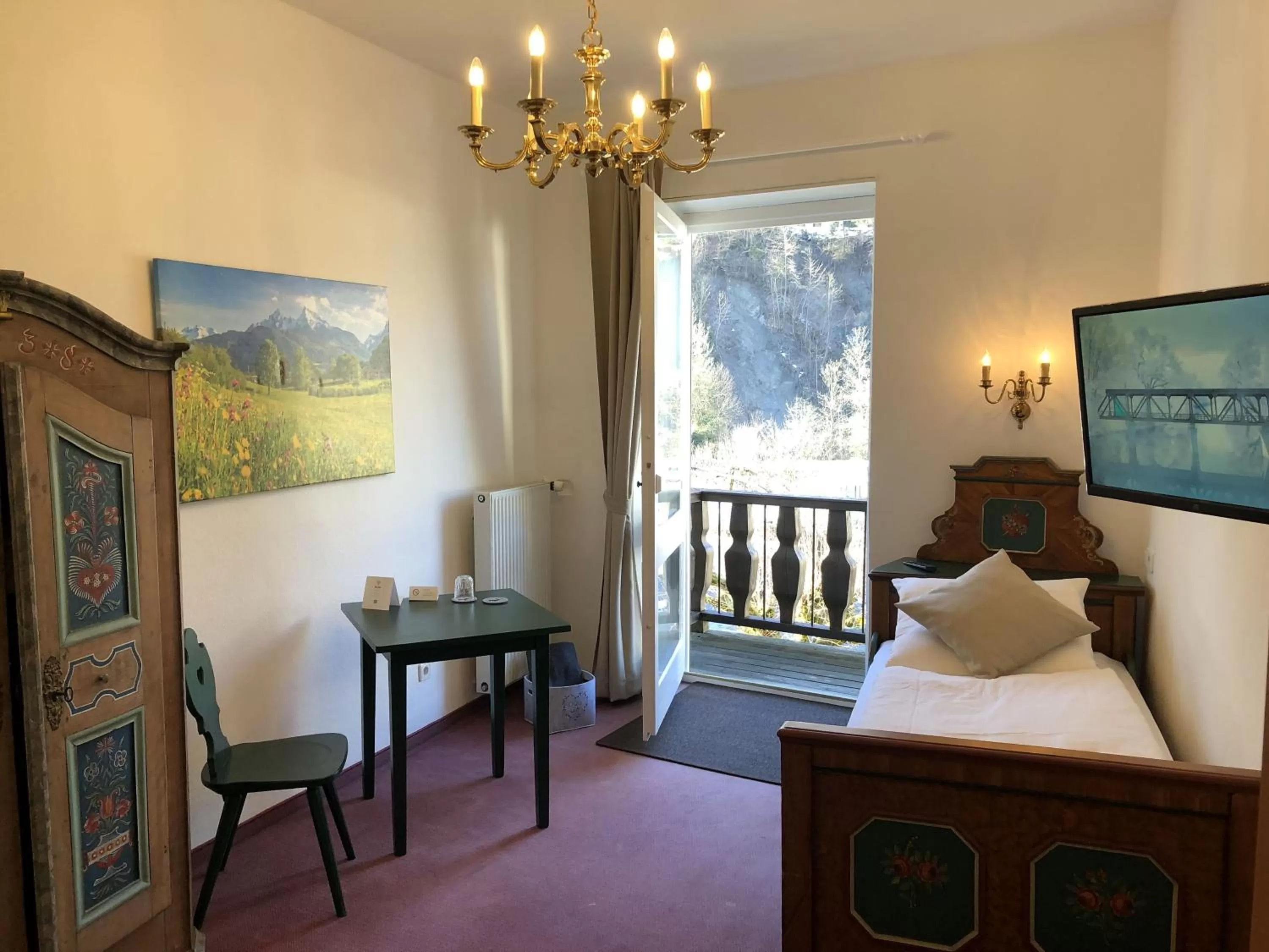 Seating Area in Pension und Ferienwohnung Frech