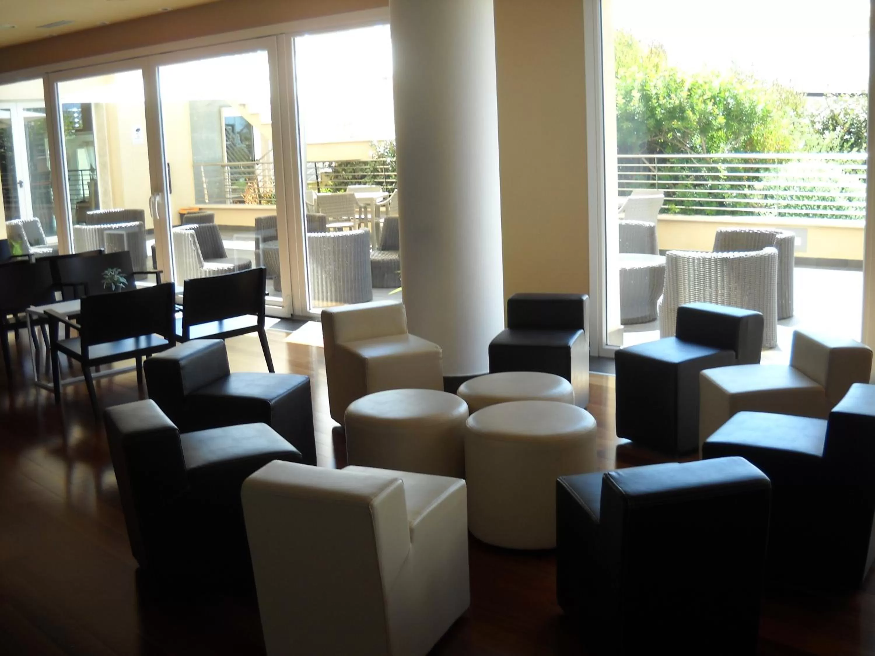 Lobby or reception in Hotel Tiber