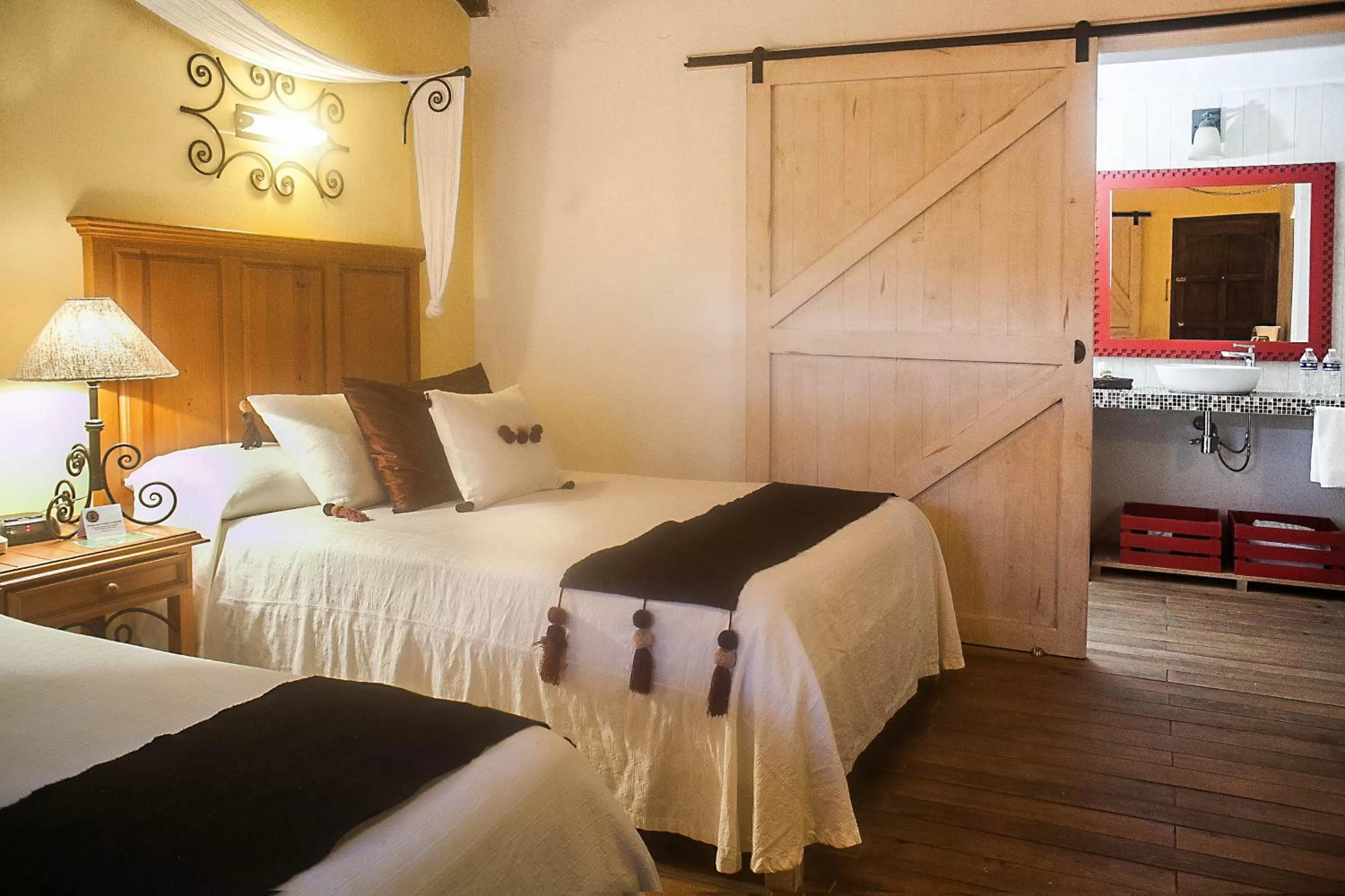 Bed in Hotel Casavieja