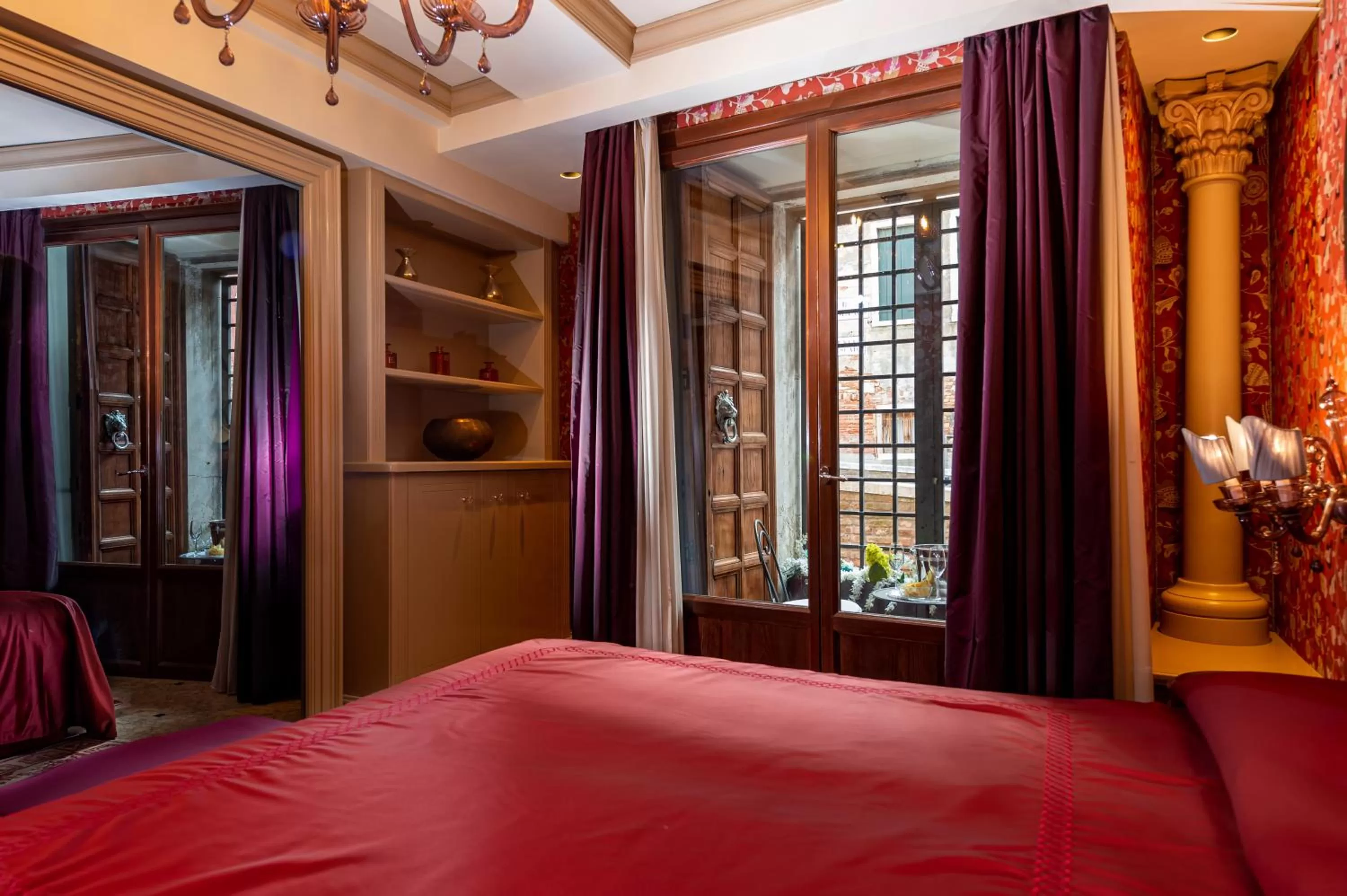 Bed in Hotel Palazzetto Madonna