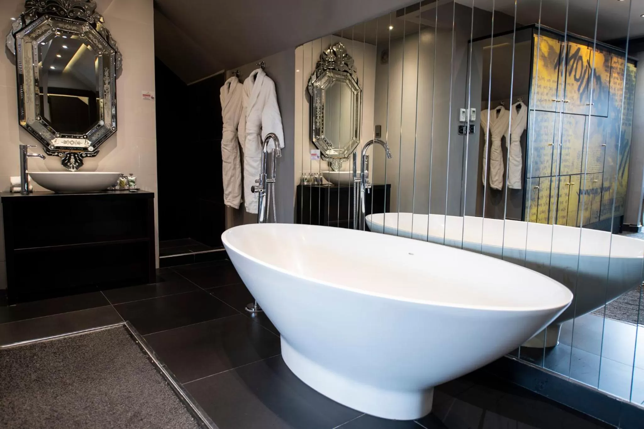 Bedroom in The Exhibitionist Hotel