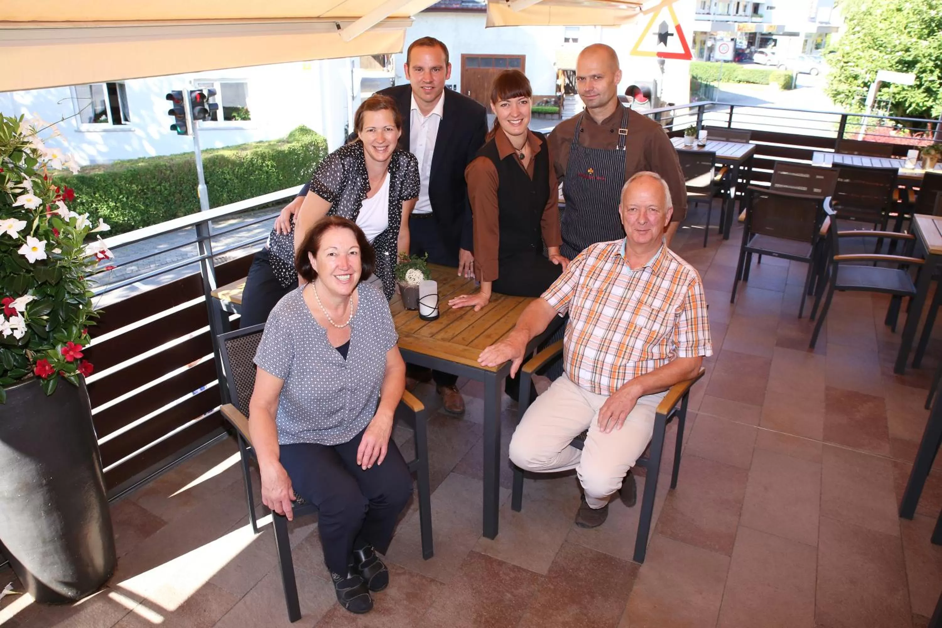Family in Landgasthof Kreuz