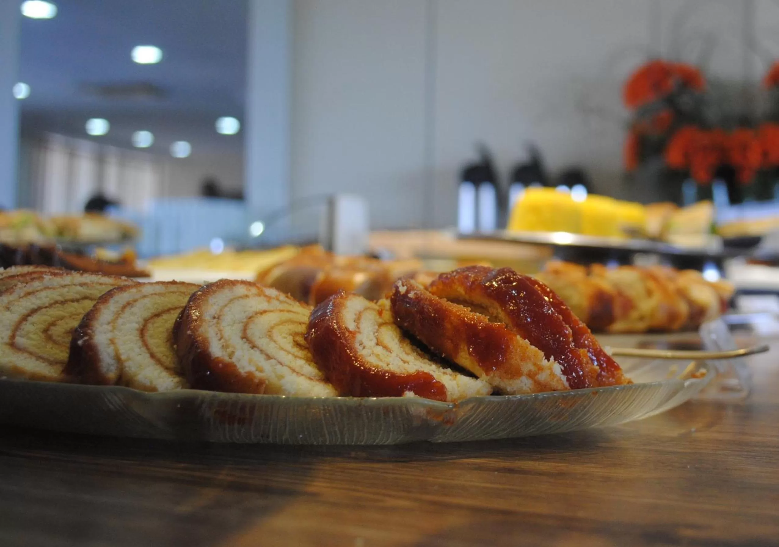 Buffet breakfast in Iracema Residence Hotel Flat