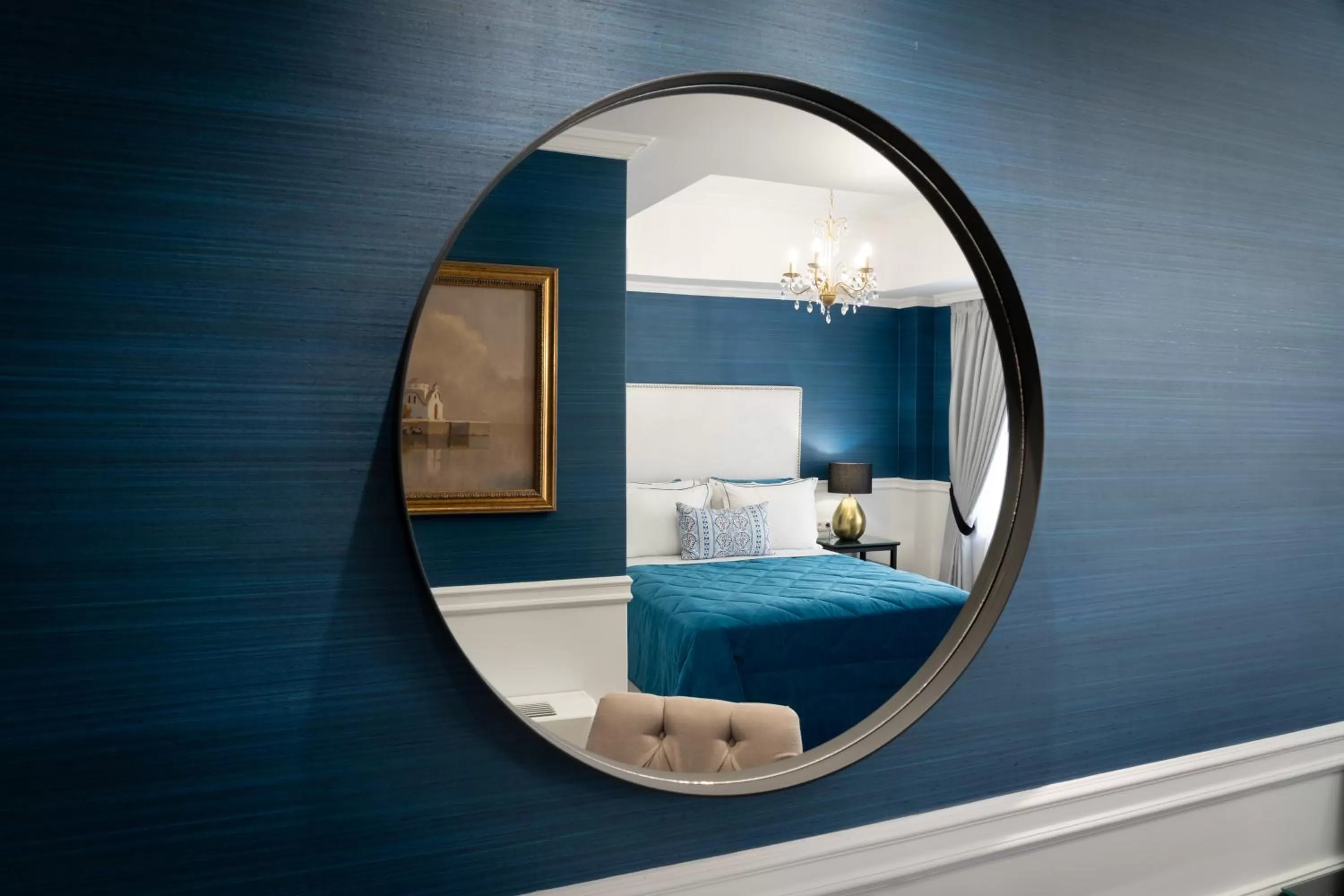 Bedroom in Evripidou Suites