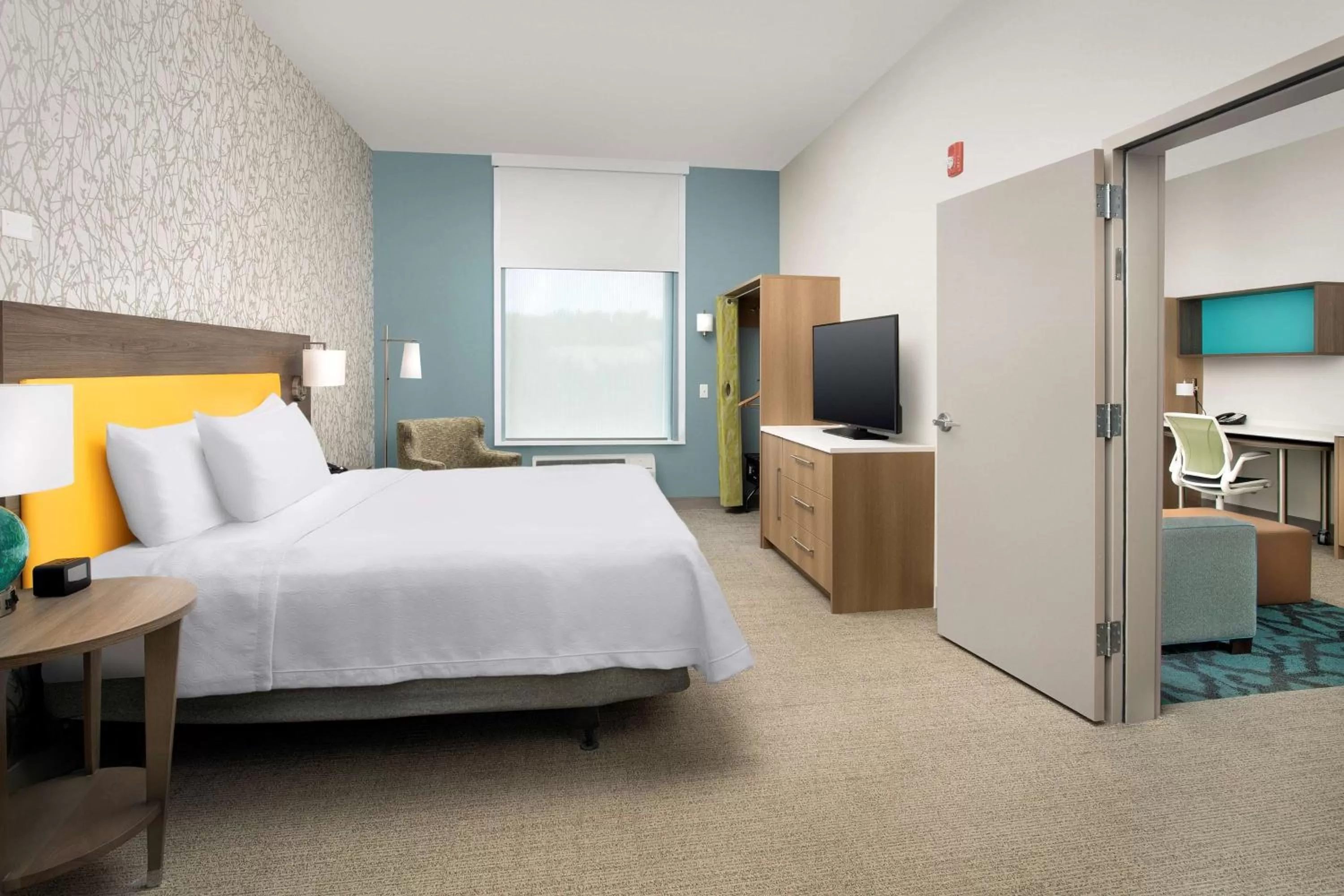 Bedroom, Bed in Home2 Suites By Hilton St. Augustine I-95