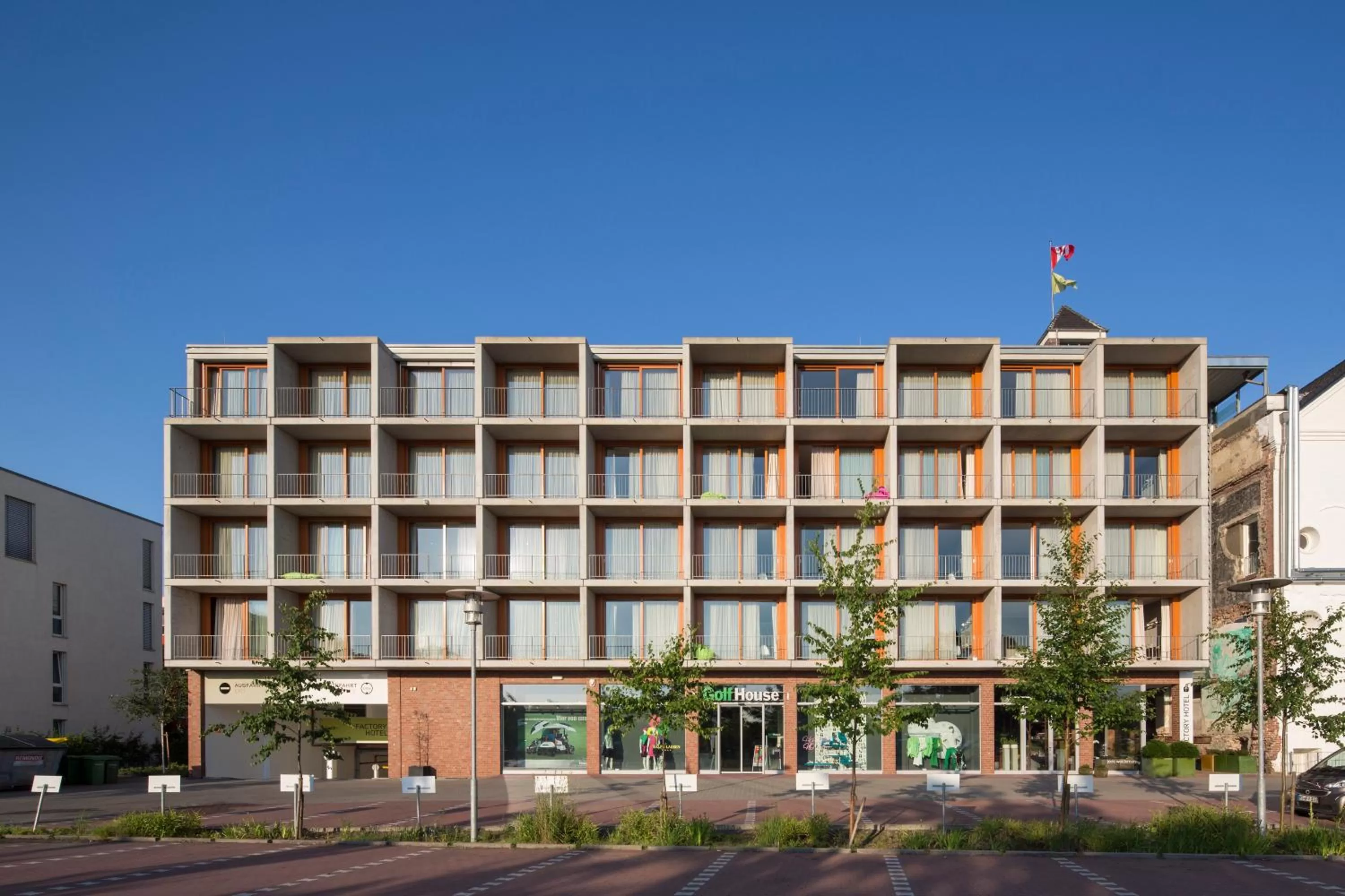 Property building in Factory Hotel