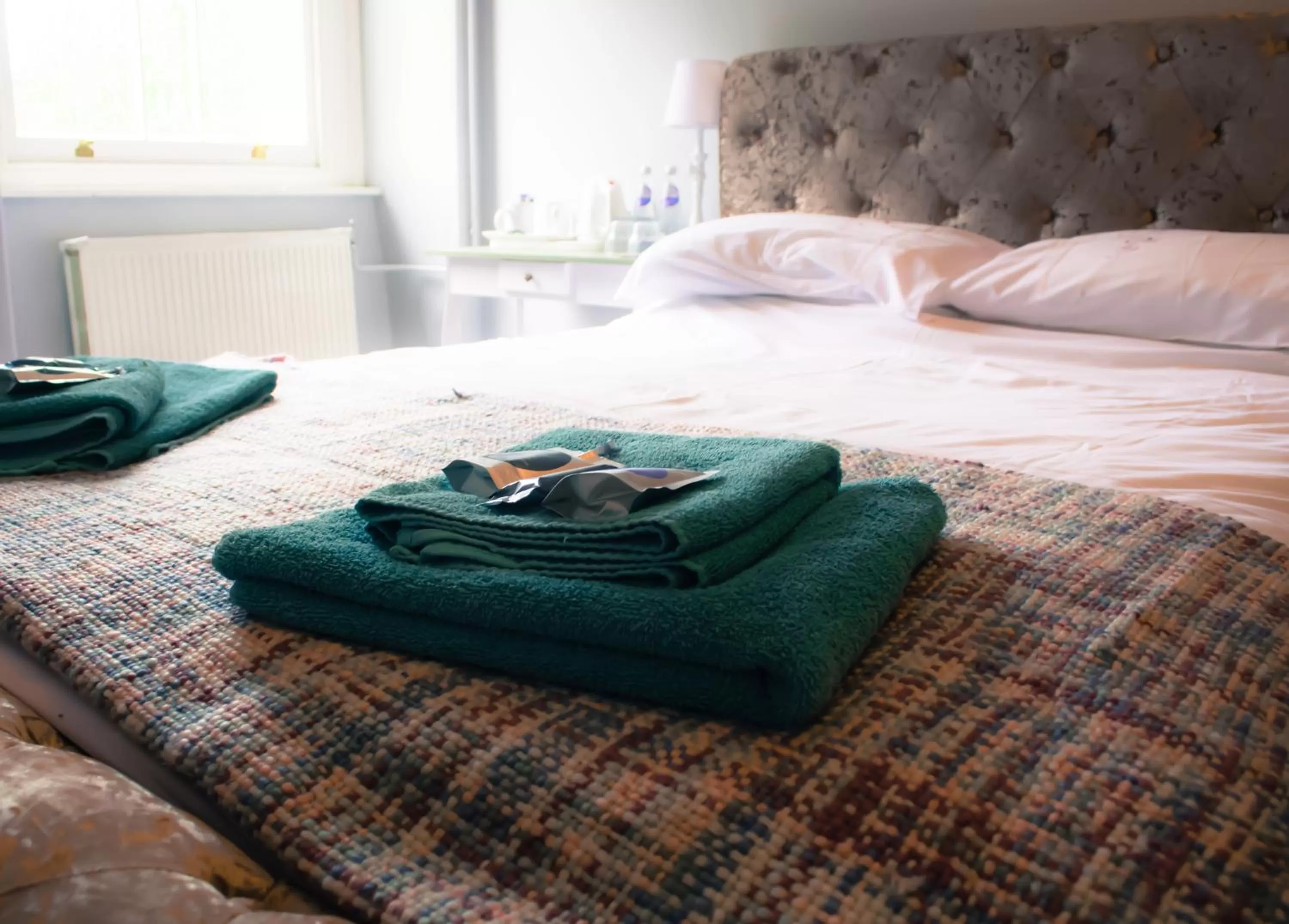 Bed in The Old Down Inn