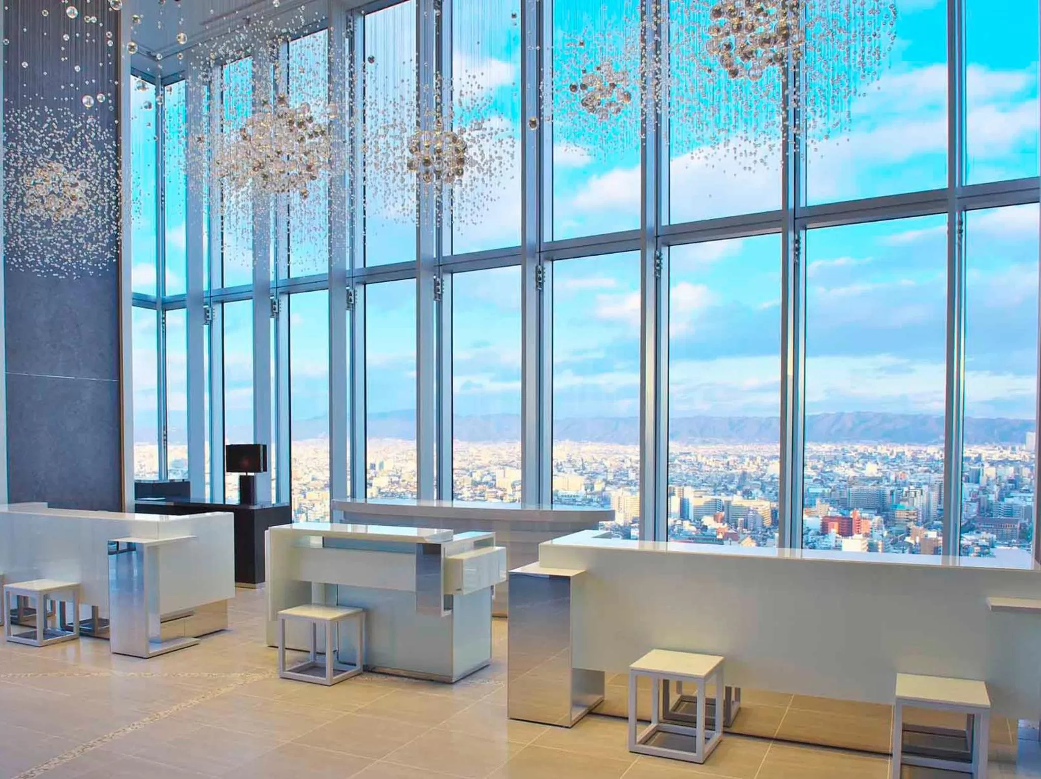 Decorative detail in Osaka Marriott Miyako Hotel