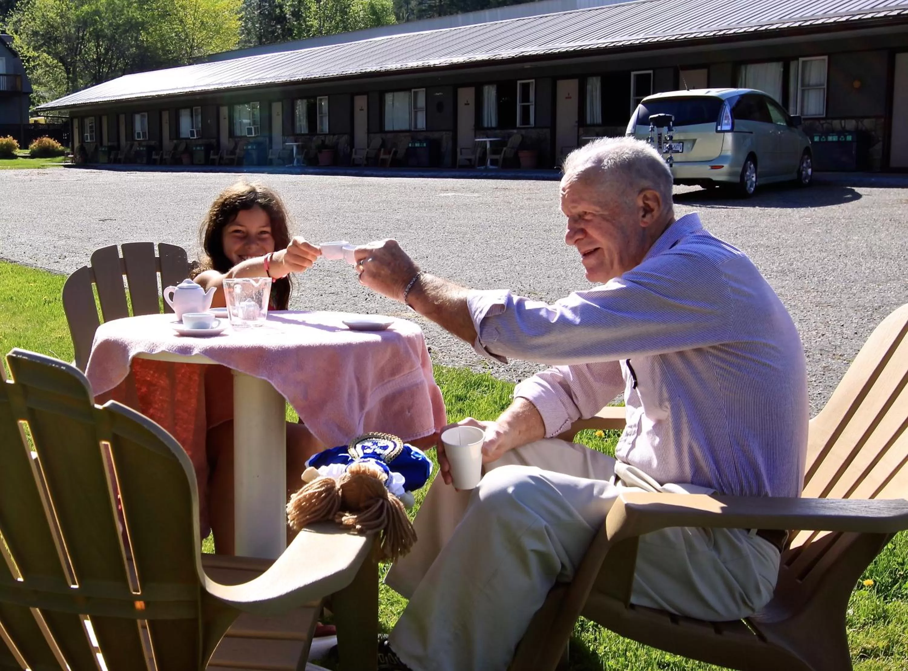 Property building in Lakeview Motel