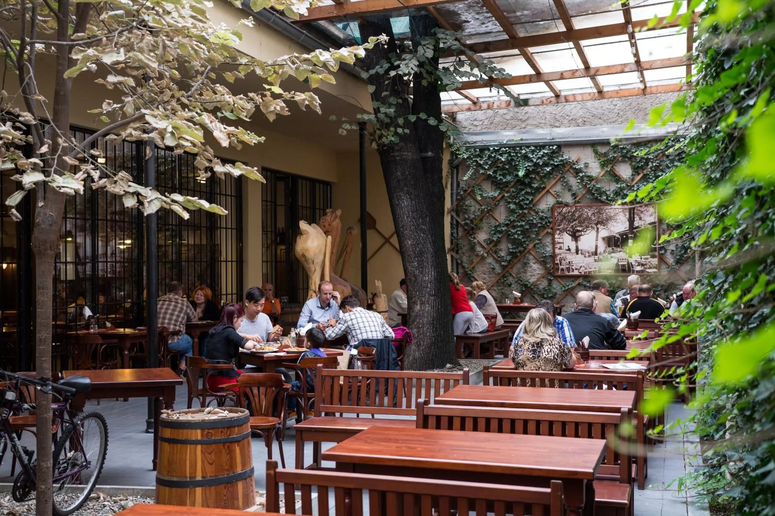Balcony/Terrace, Restaurant/Places to Eat in Pivovar Hotel Na Rychtě