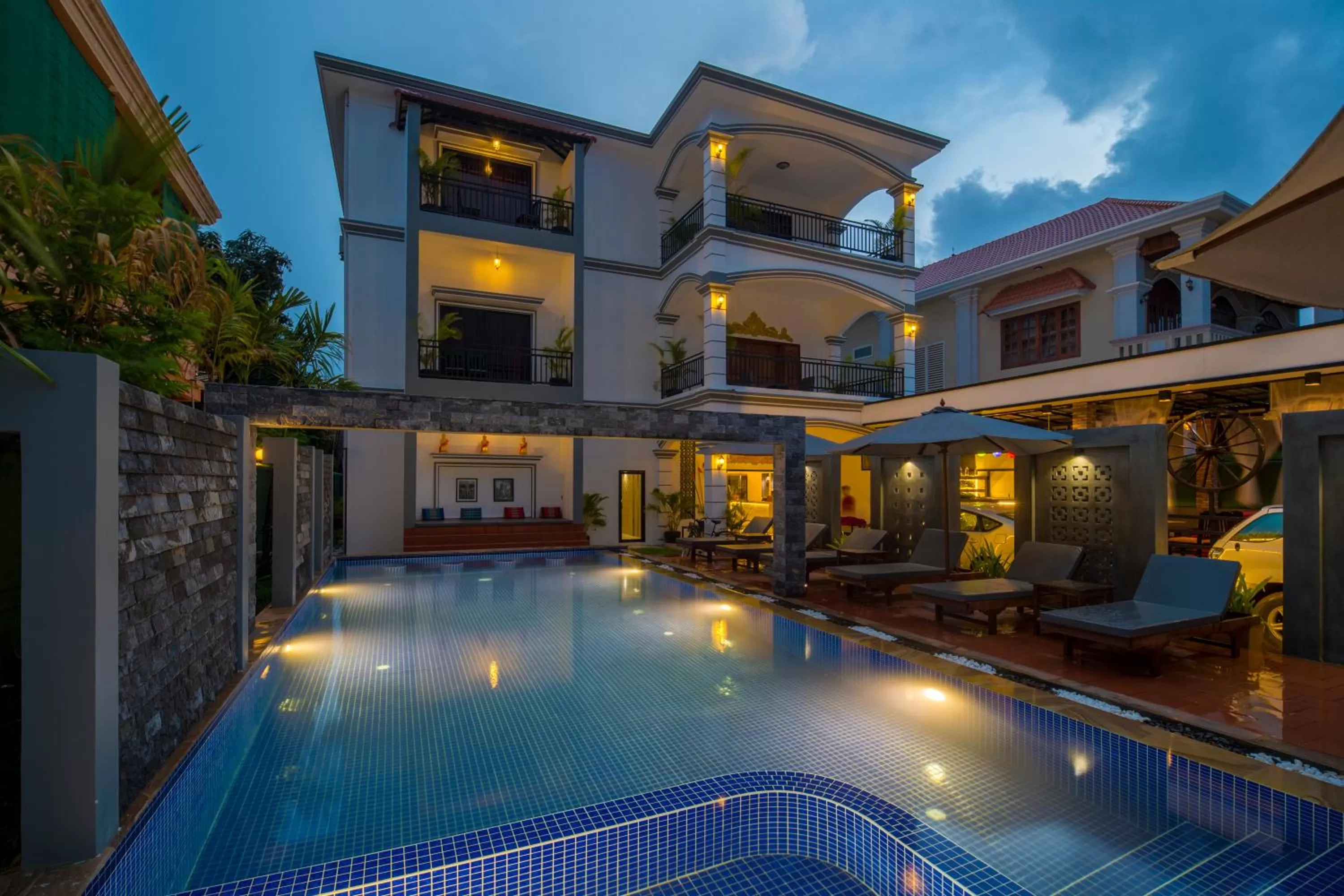 Swimming pool, Property Building in Sakun Angkor Boutique