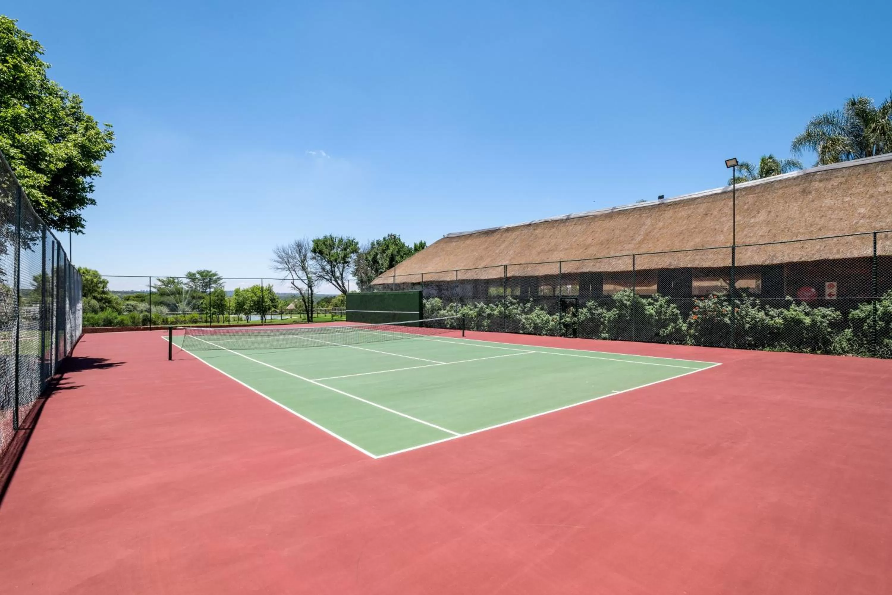Tennis court in Protea Hotel by Marriott Polokwane Ranch Resort