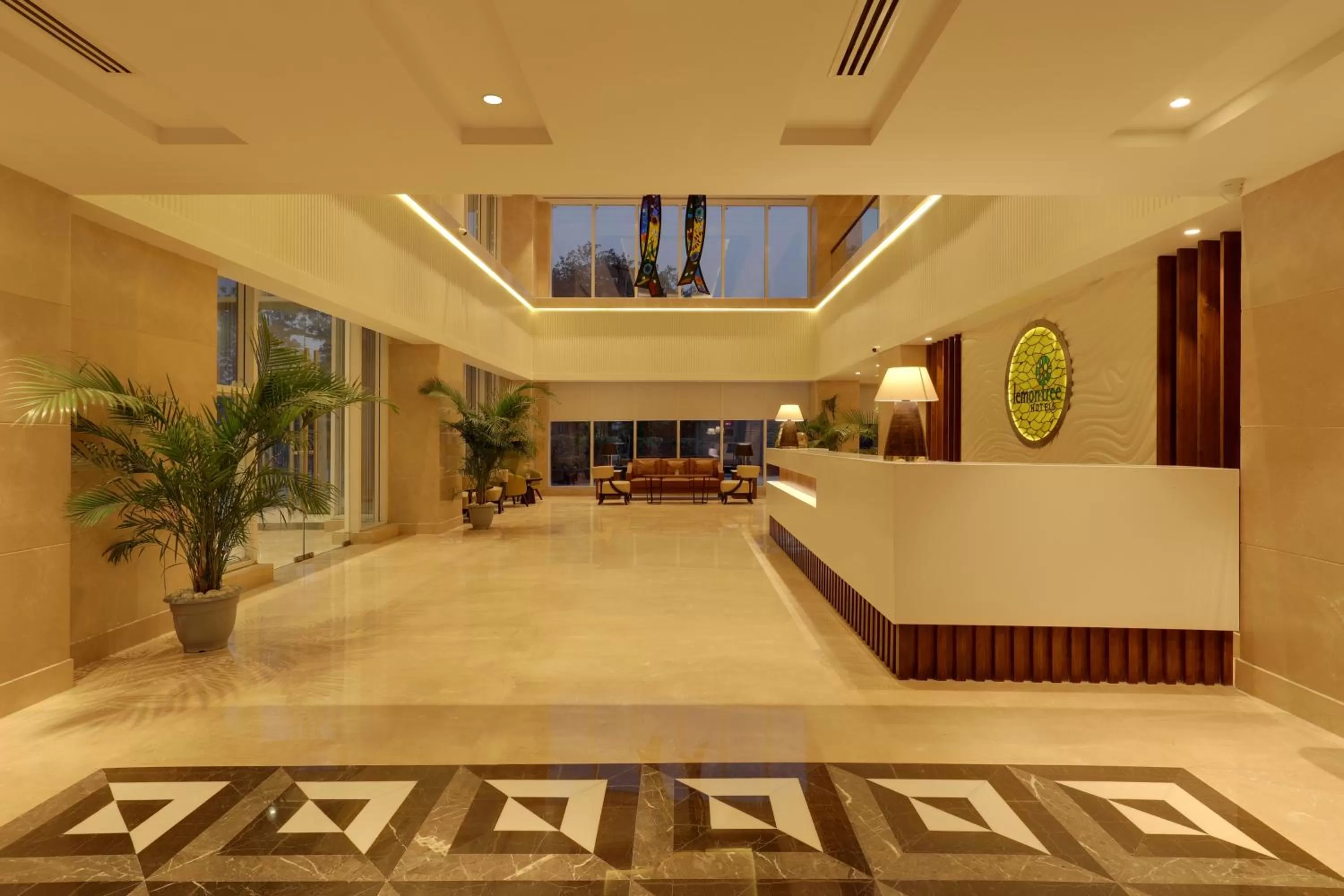 Lobby or reception in Lemon Tree Hotel, Jhansi