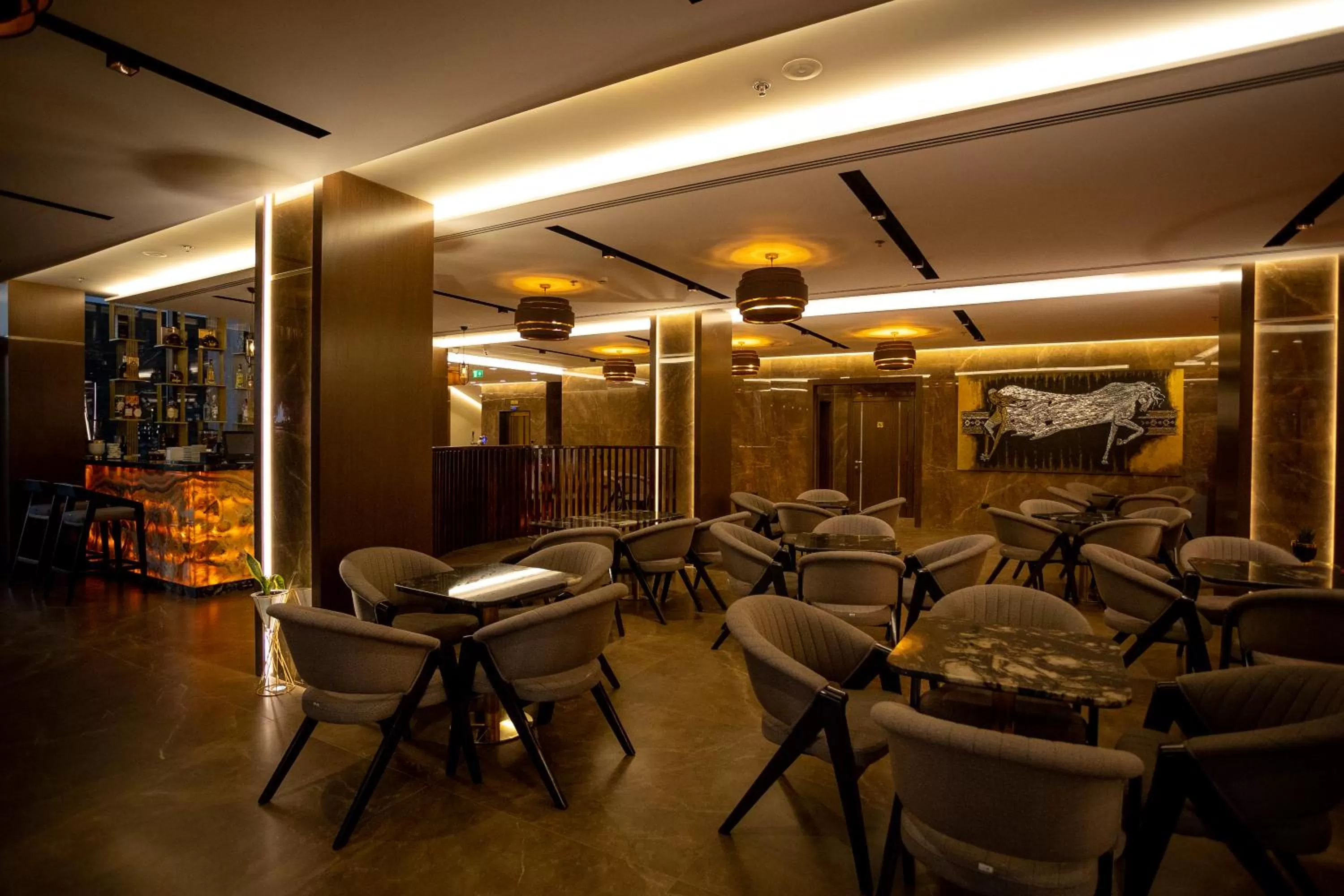 Lounge or bar, Restaurant/Places to Eat in Deluxe Resort and SPA