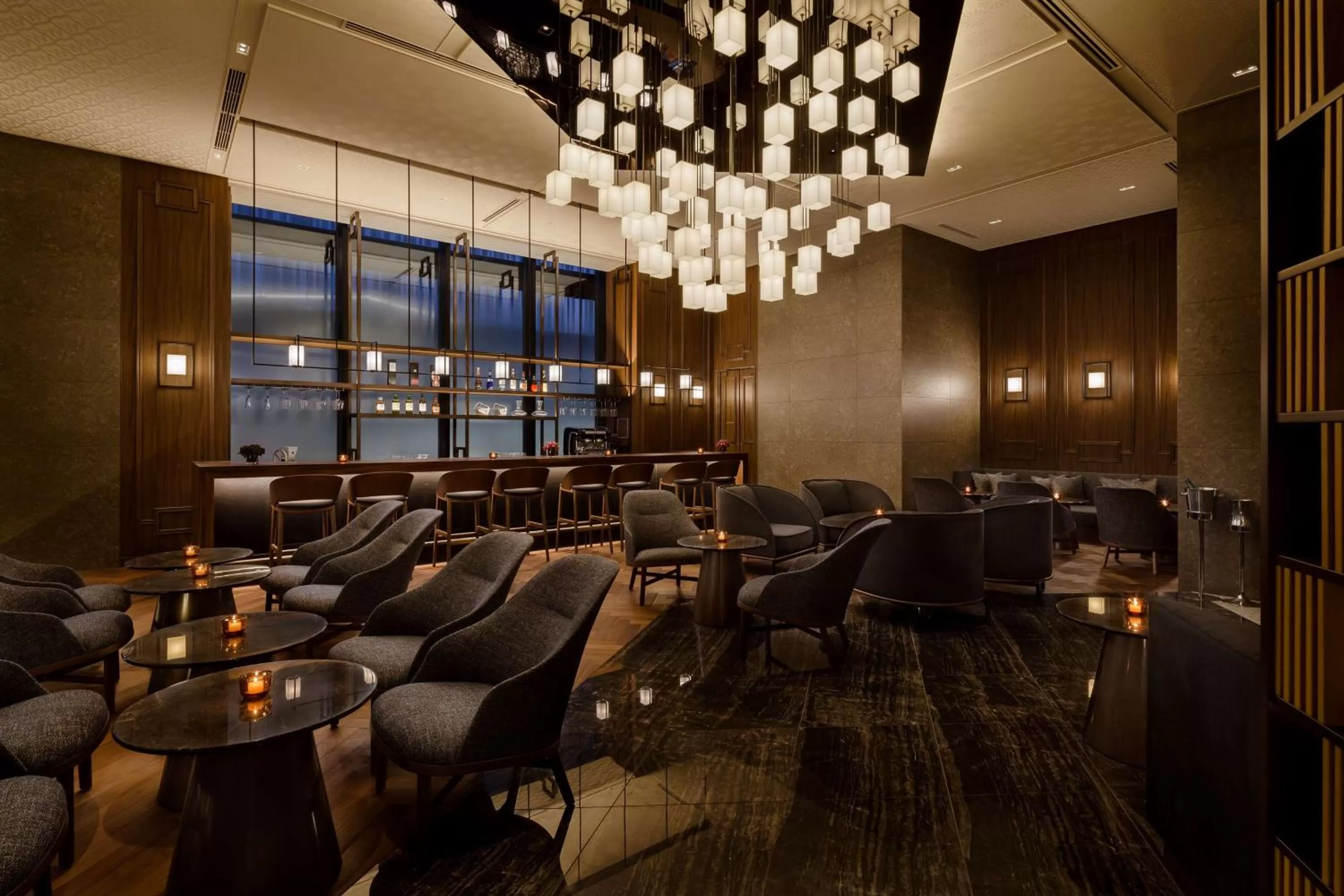 Lounge or bar in Hilton Nagasaki