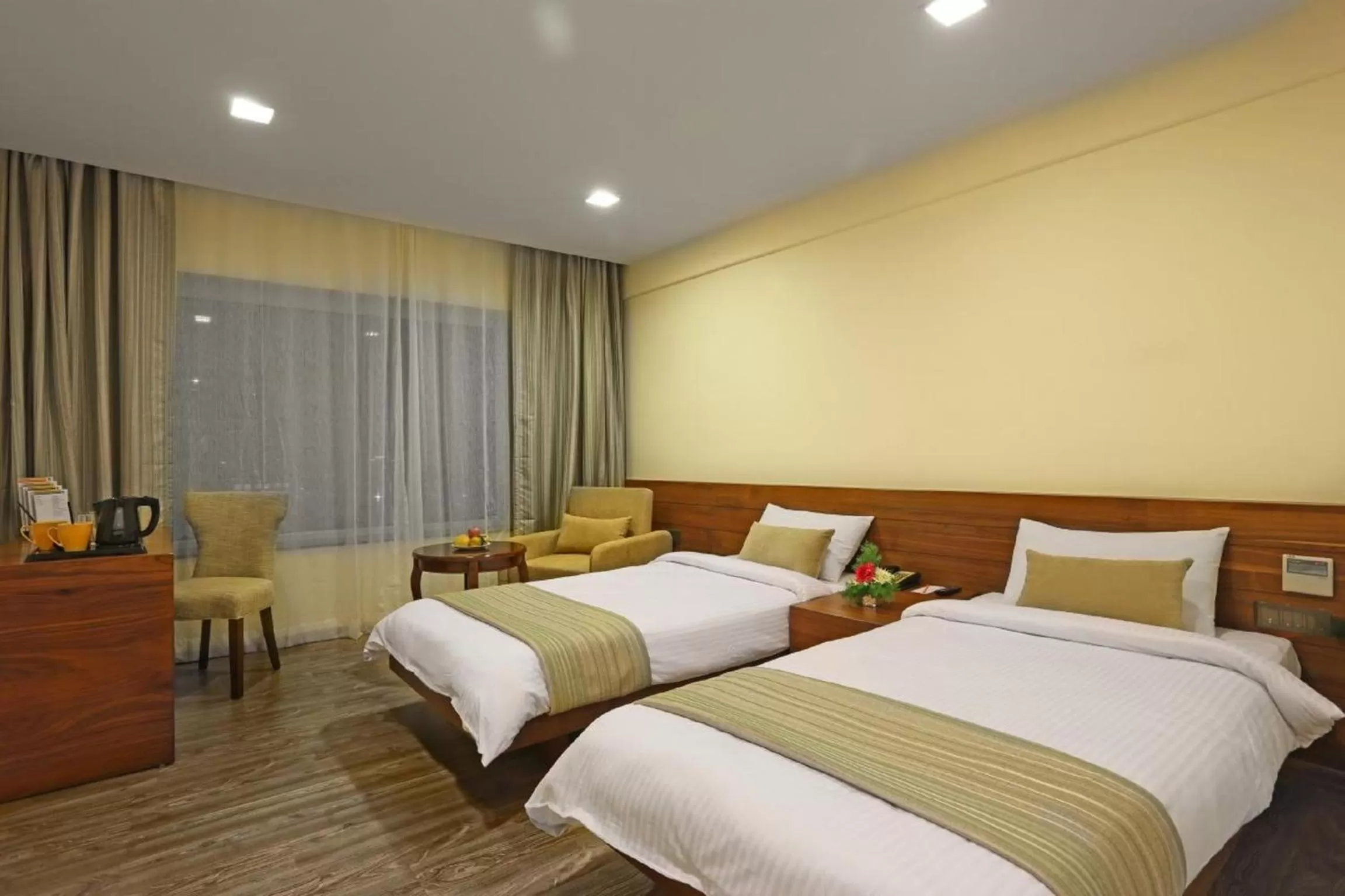 Bedroom, Bed in Temple Tree Hotel Shirdi, a member of Radisson Individuals