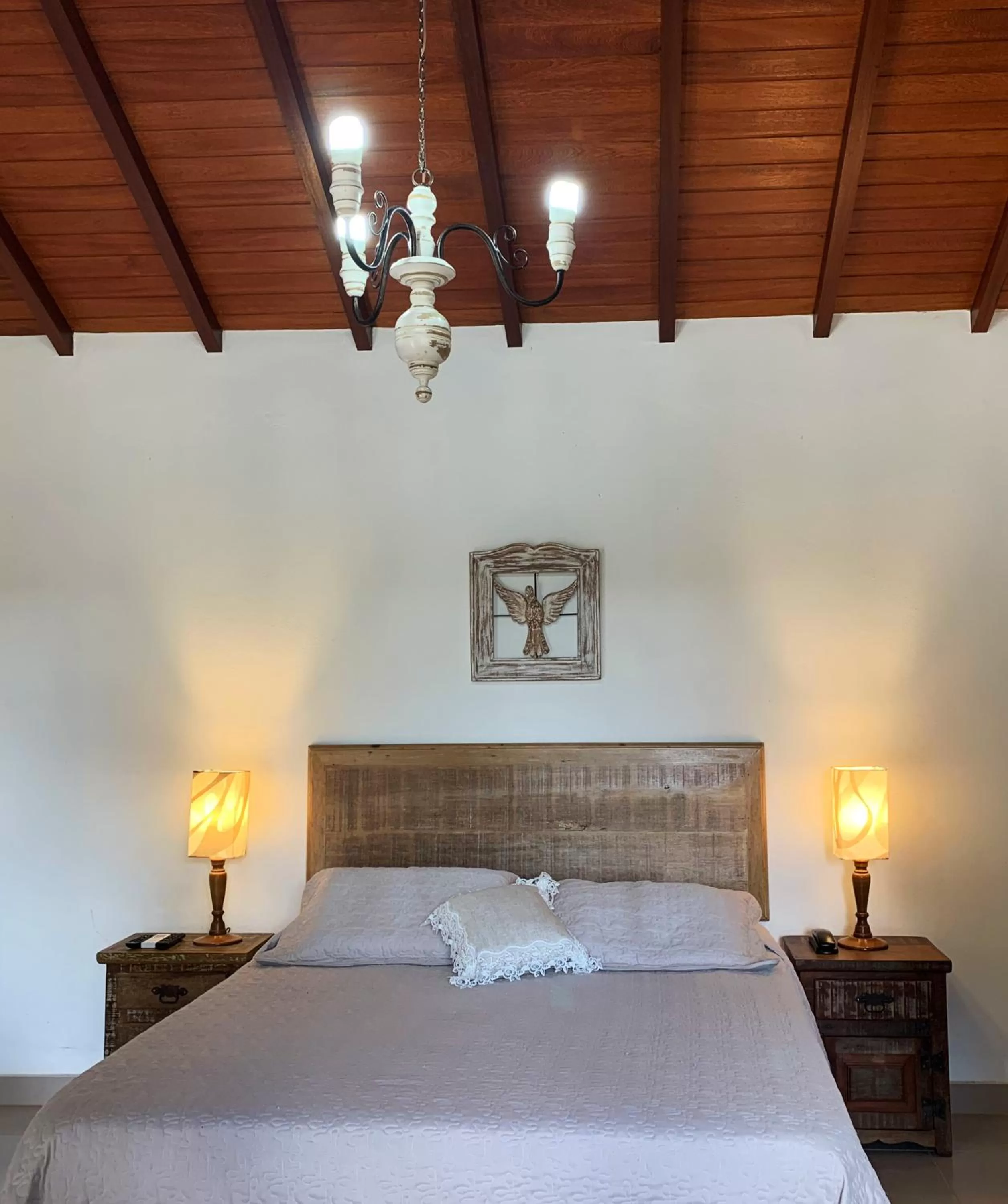 Bedroom, Bed in Pousada Villa Real