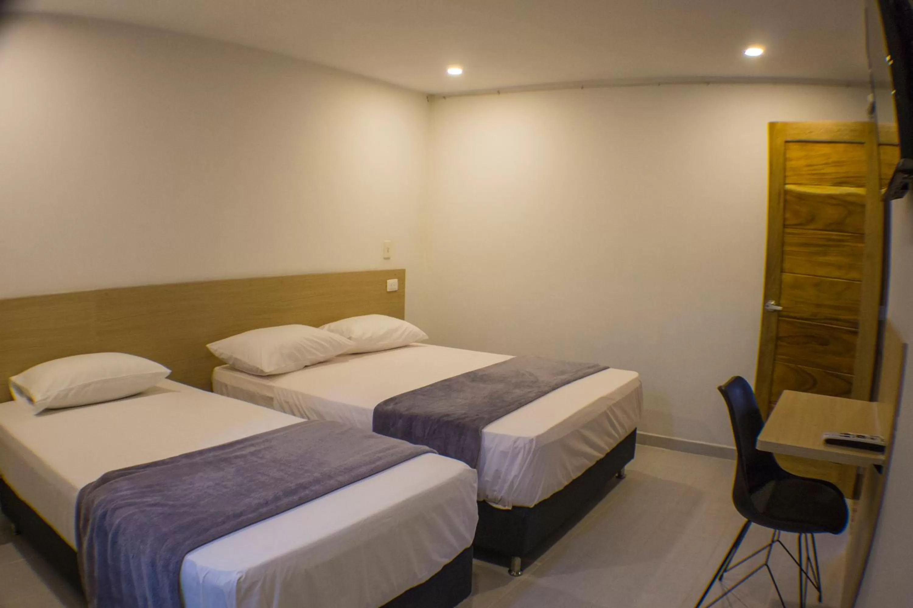 Bed in Stanza Hotel Medellin