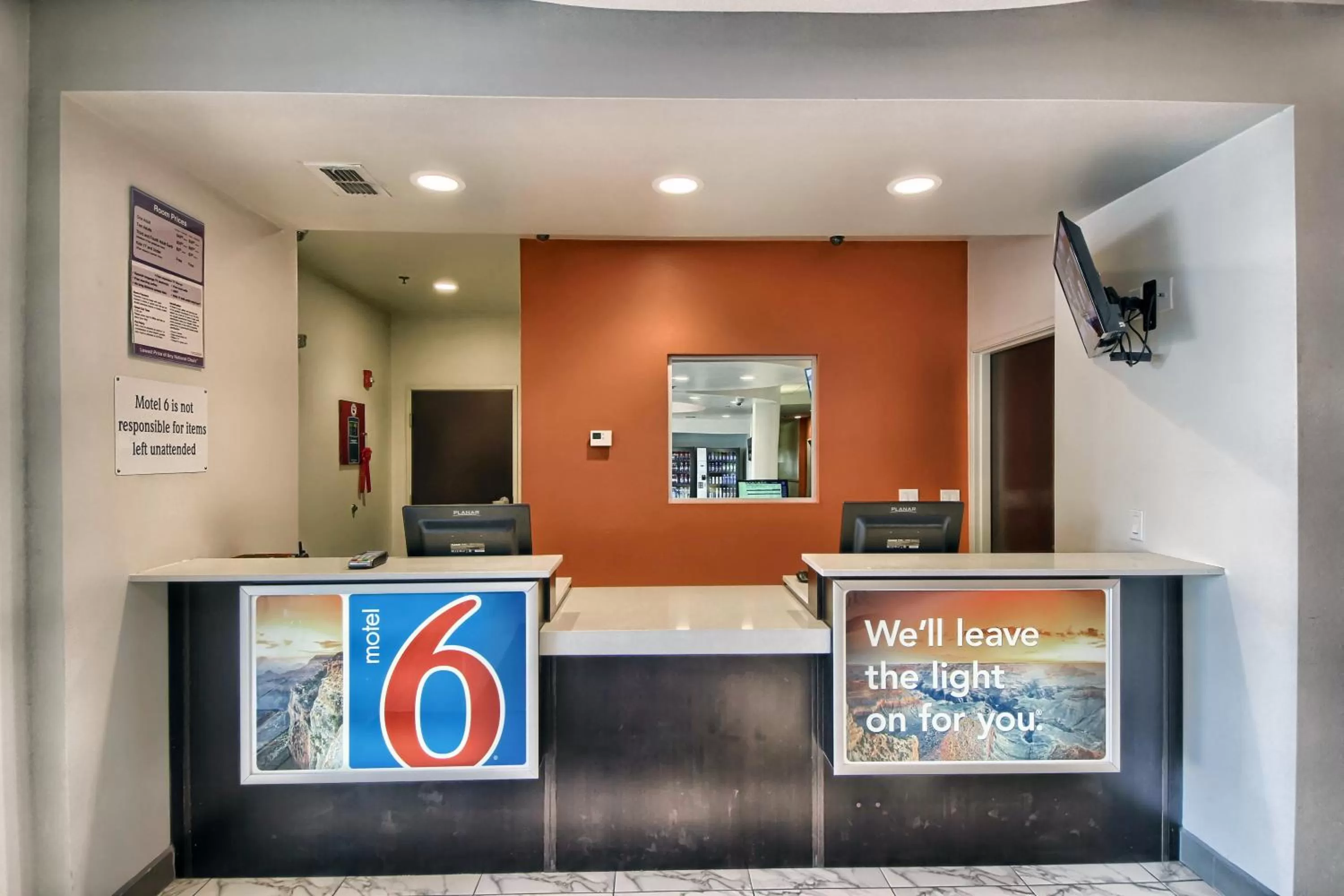 Lobby or reception in Motel 6-Weslaco, TX