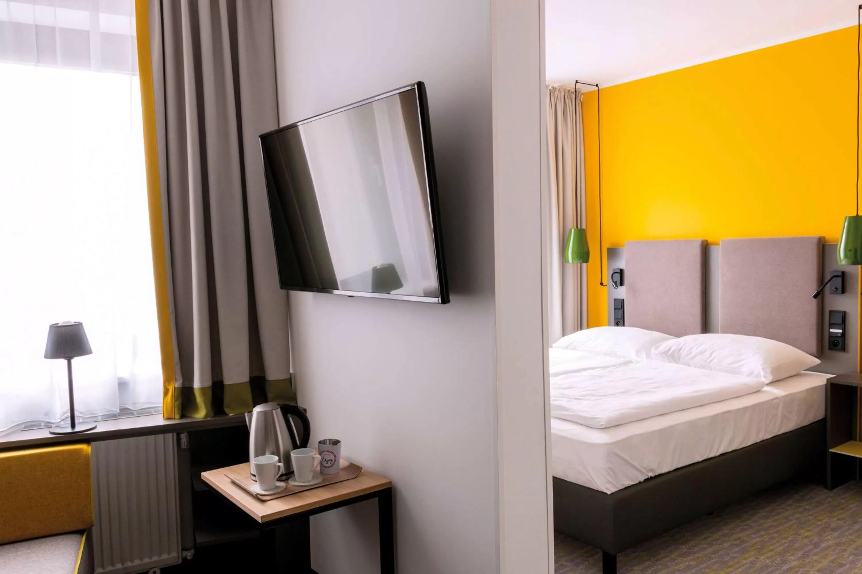 Photo of the whole room, Bed in Vienna House Easy by Wyndham Cracow