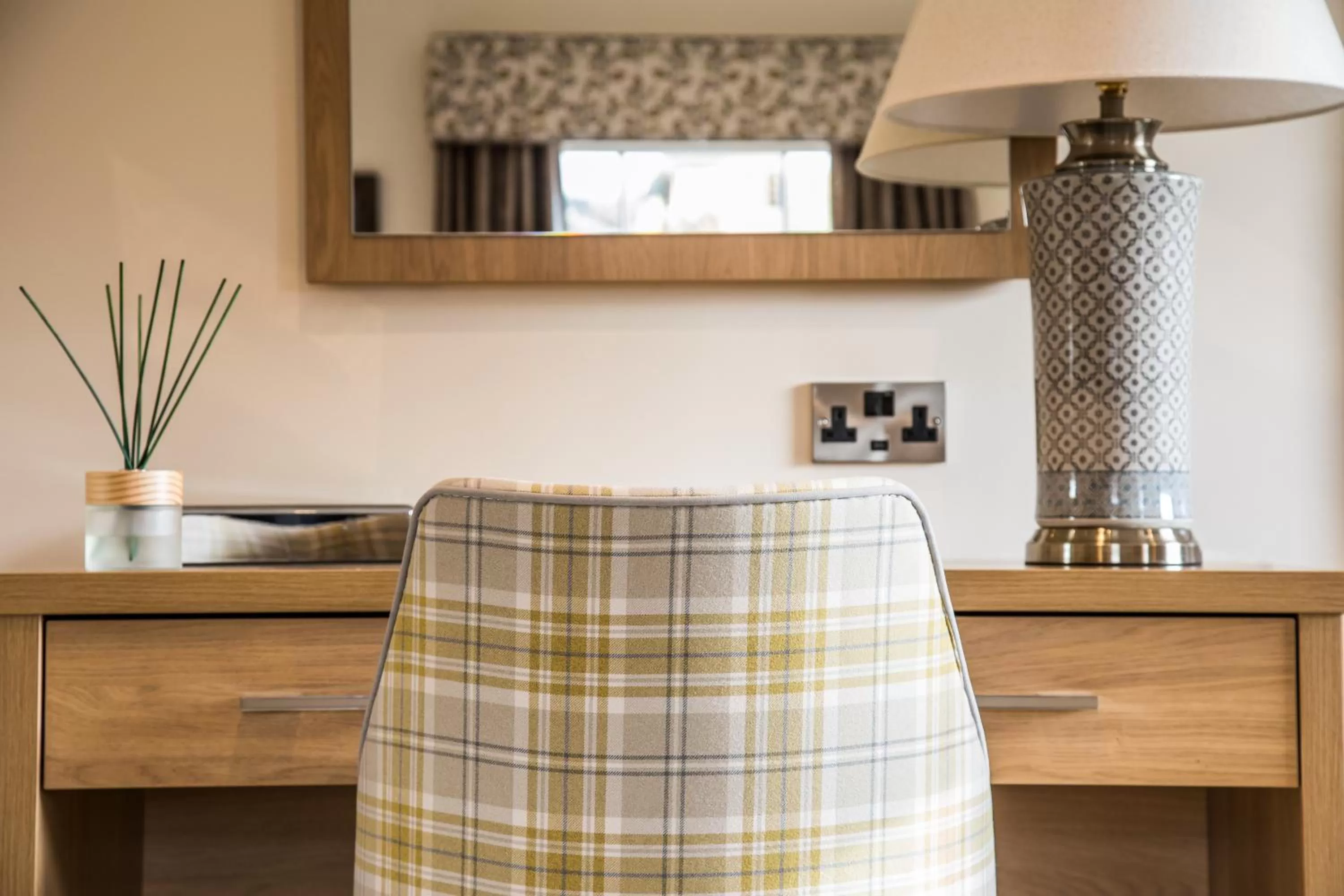 Seating area in The H Boutique Hotel