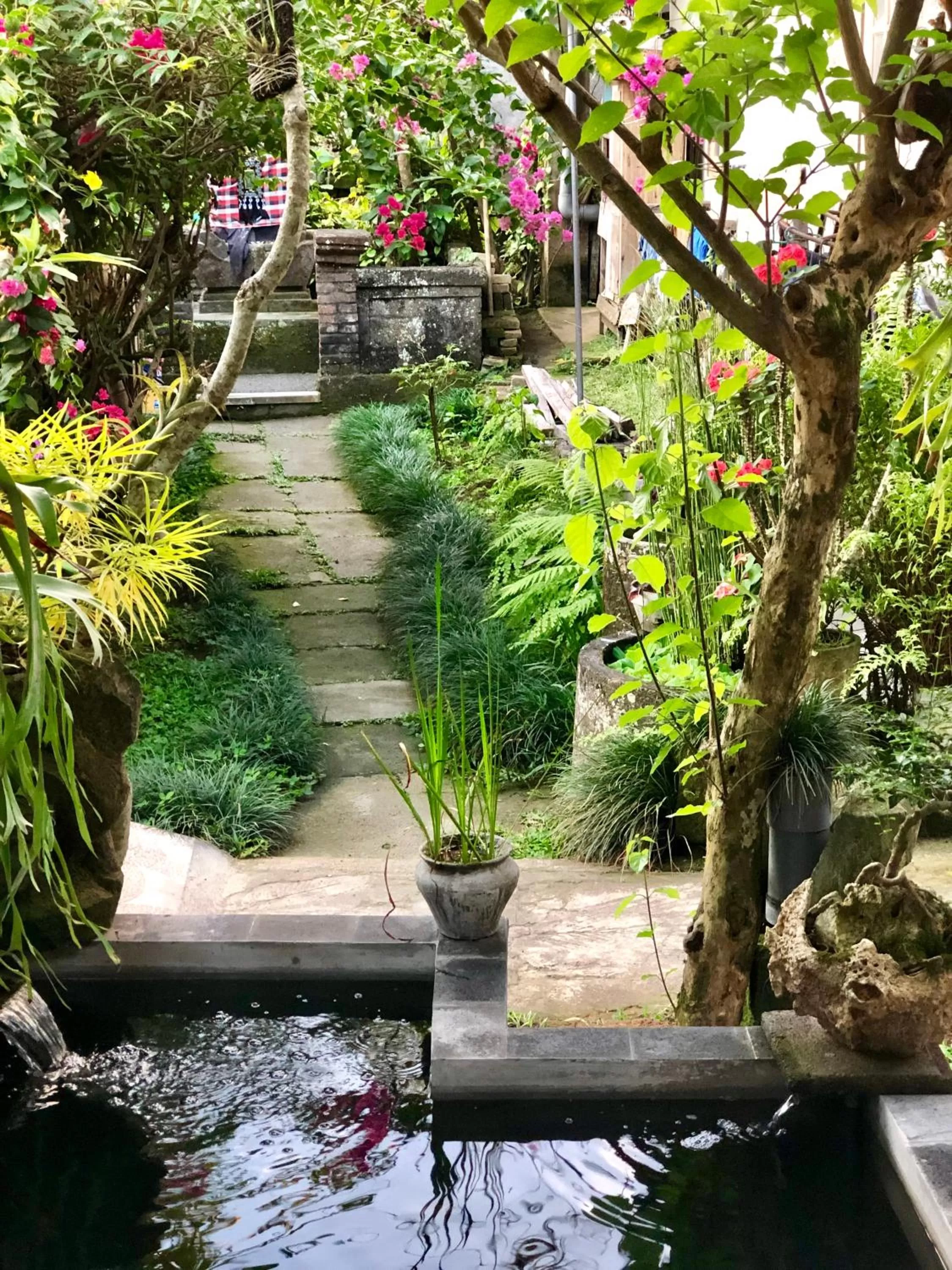 Garden in The Hidden Bali Inn