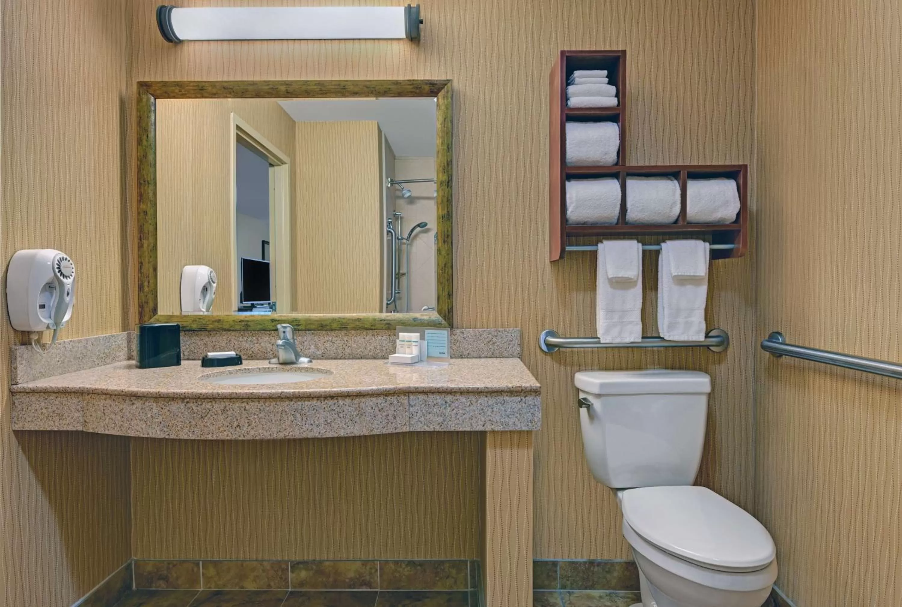 Bathroom in Hampton Inn Deming