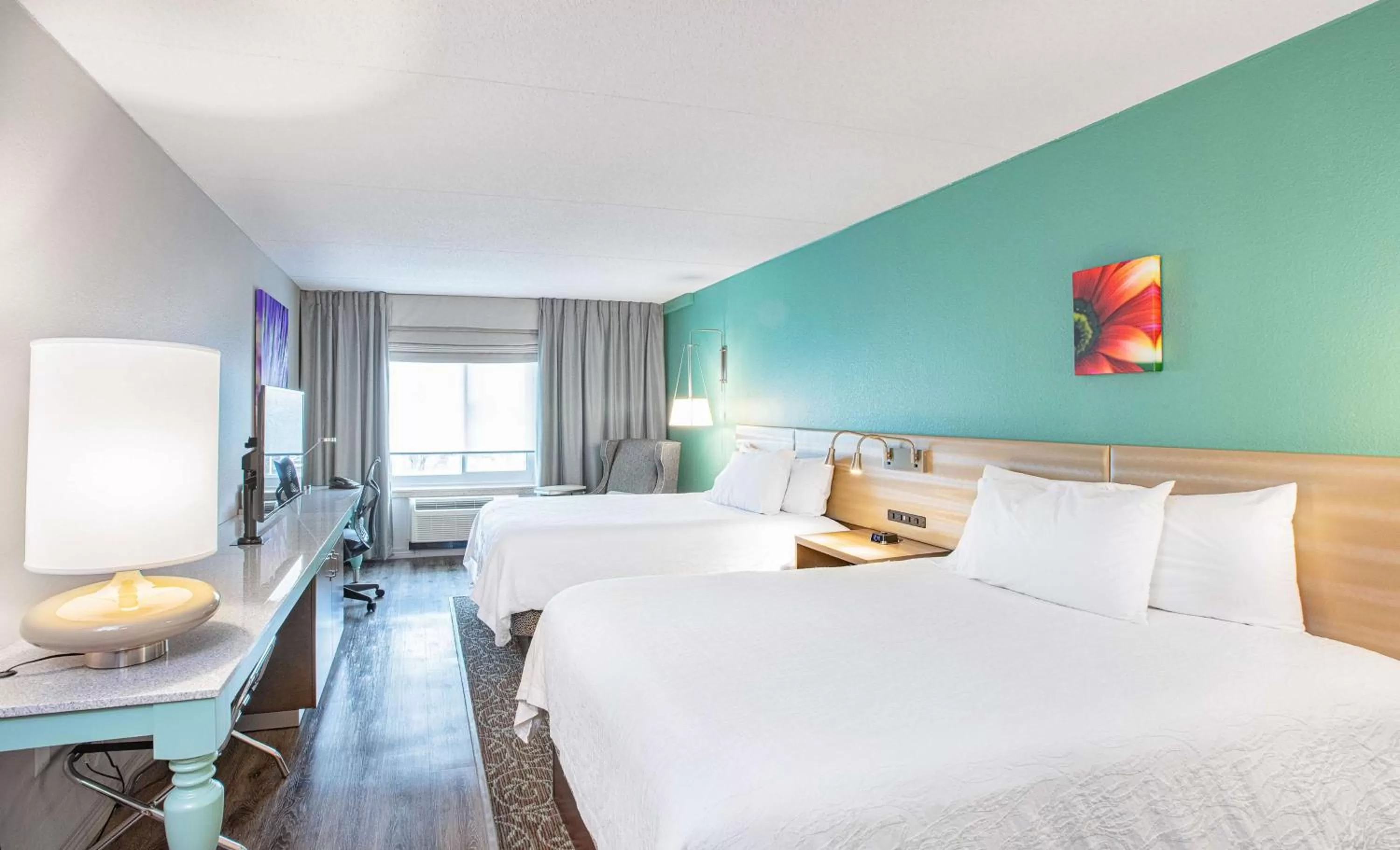 Queen Room with Two Queen Beds in Hilton Garden Inn Des Moines/Urbandale