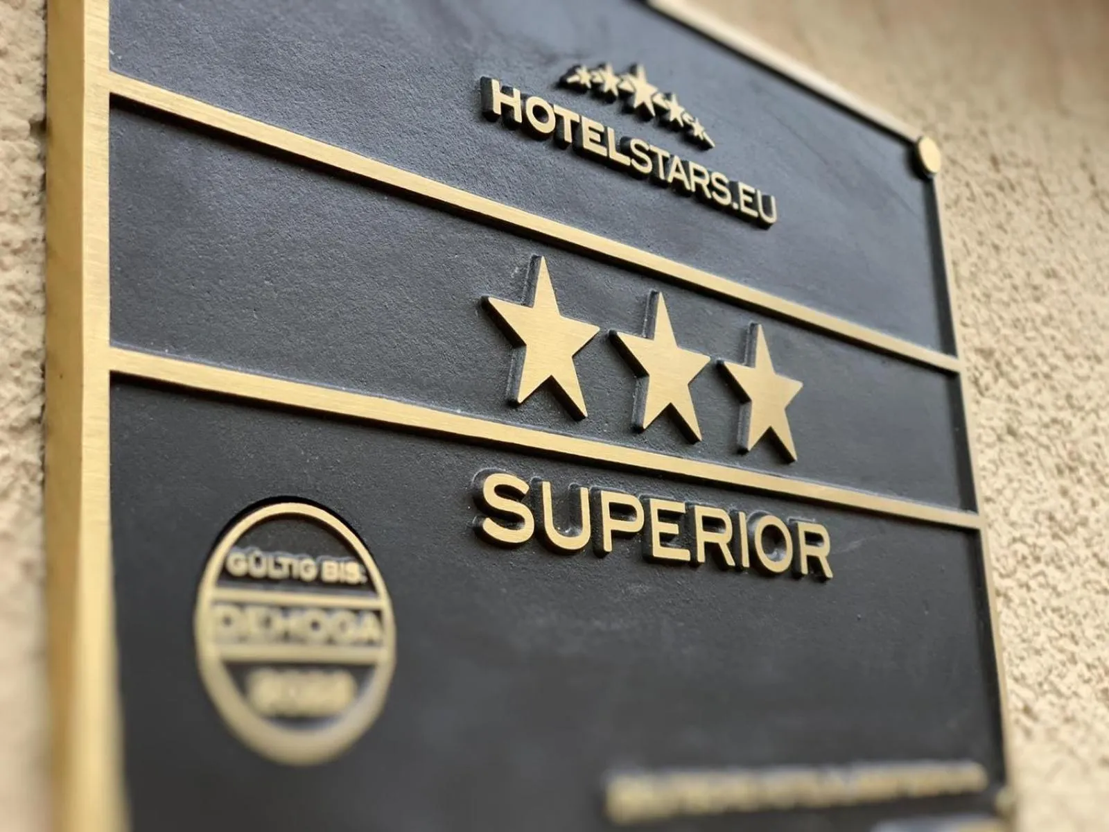 Certificate/Award in Hotel Schöne Aussicht