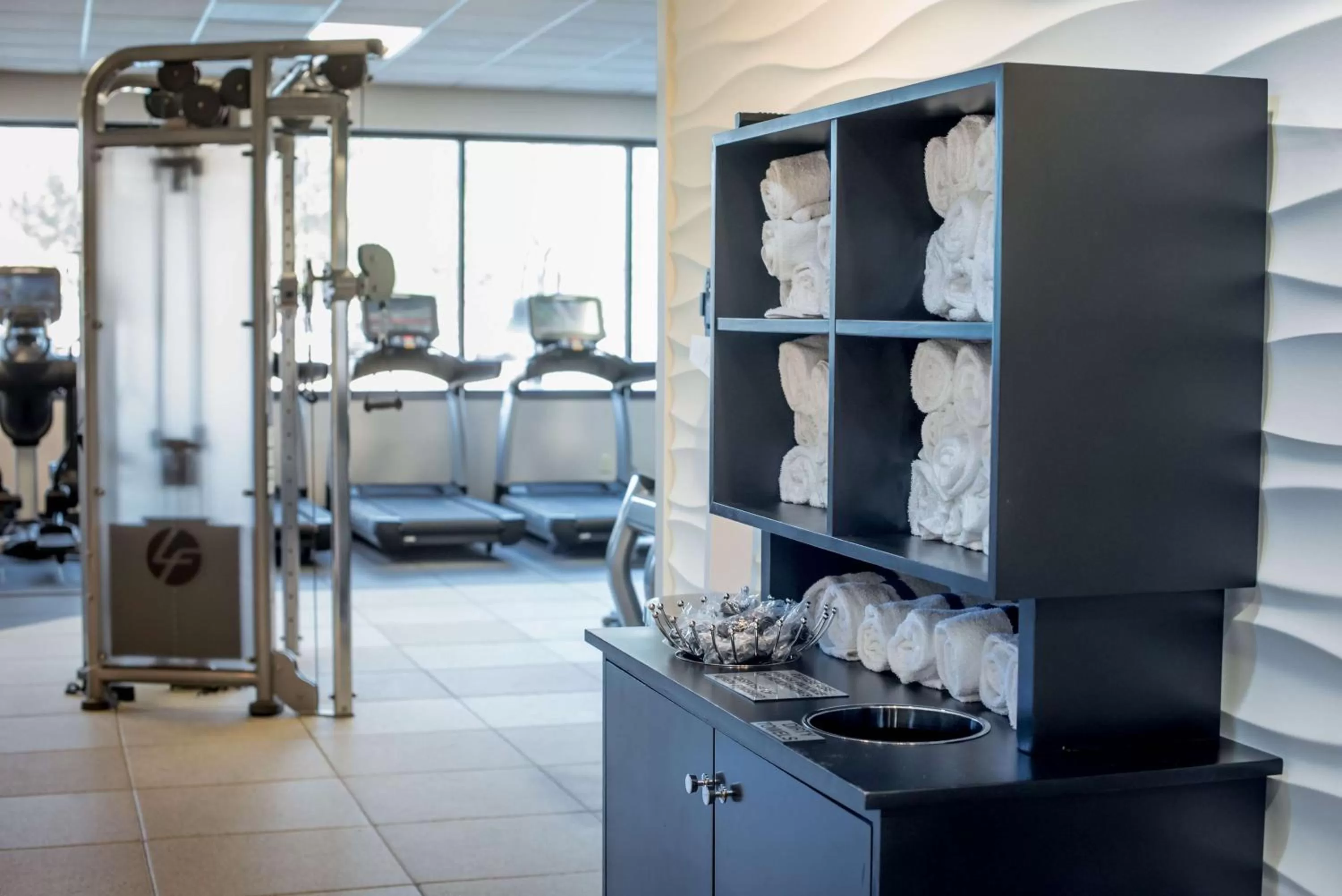 Fitness centre/facilities in Hilton Memphis