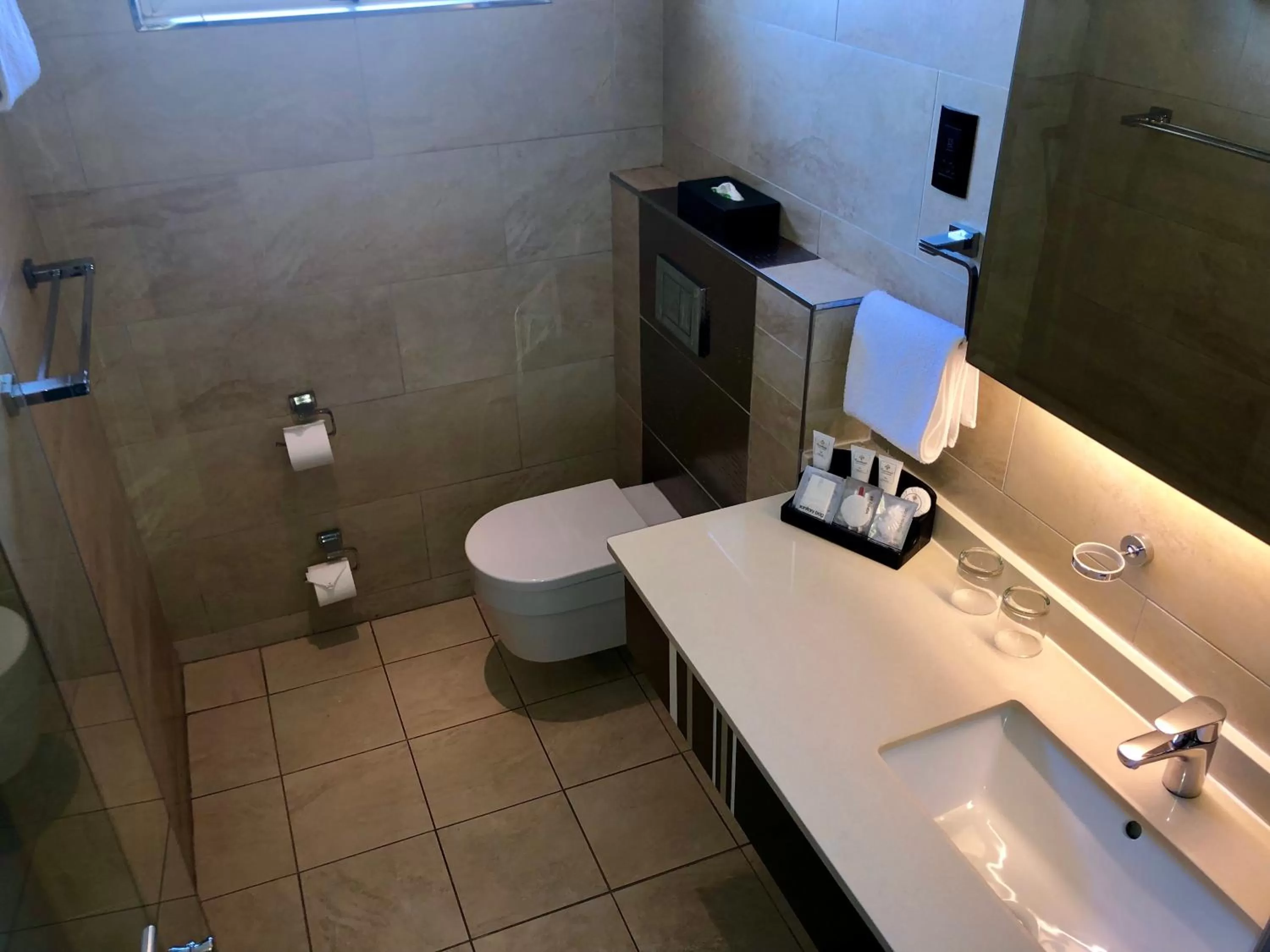 Toilet in Coastlands Musgrave Hotel