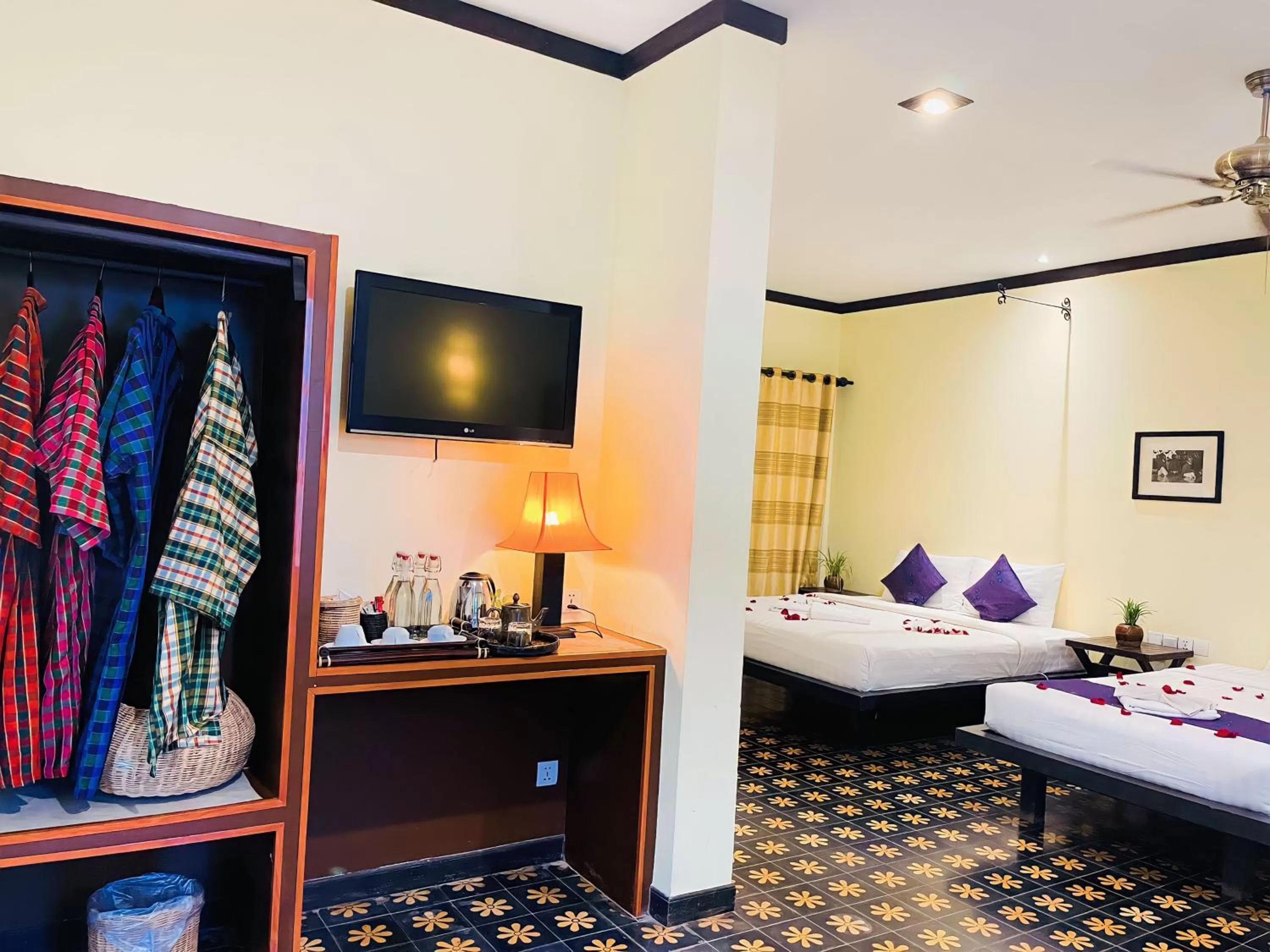 Bedroom, Bed in Residence Indochine Suite