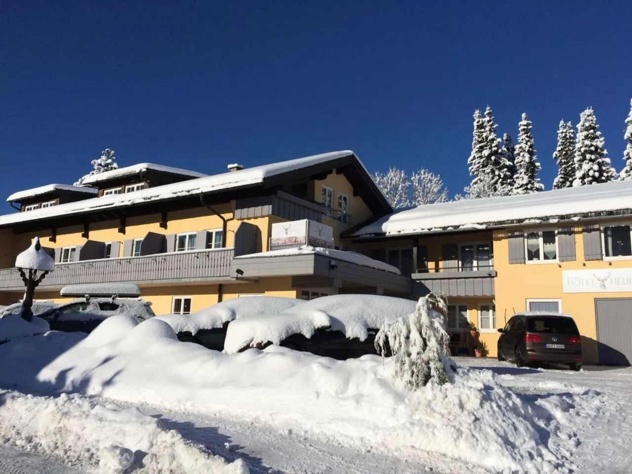 Facade/entrance in Hotel Neudeck