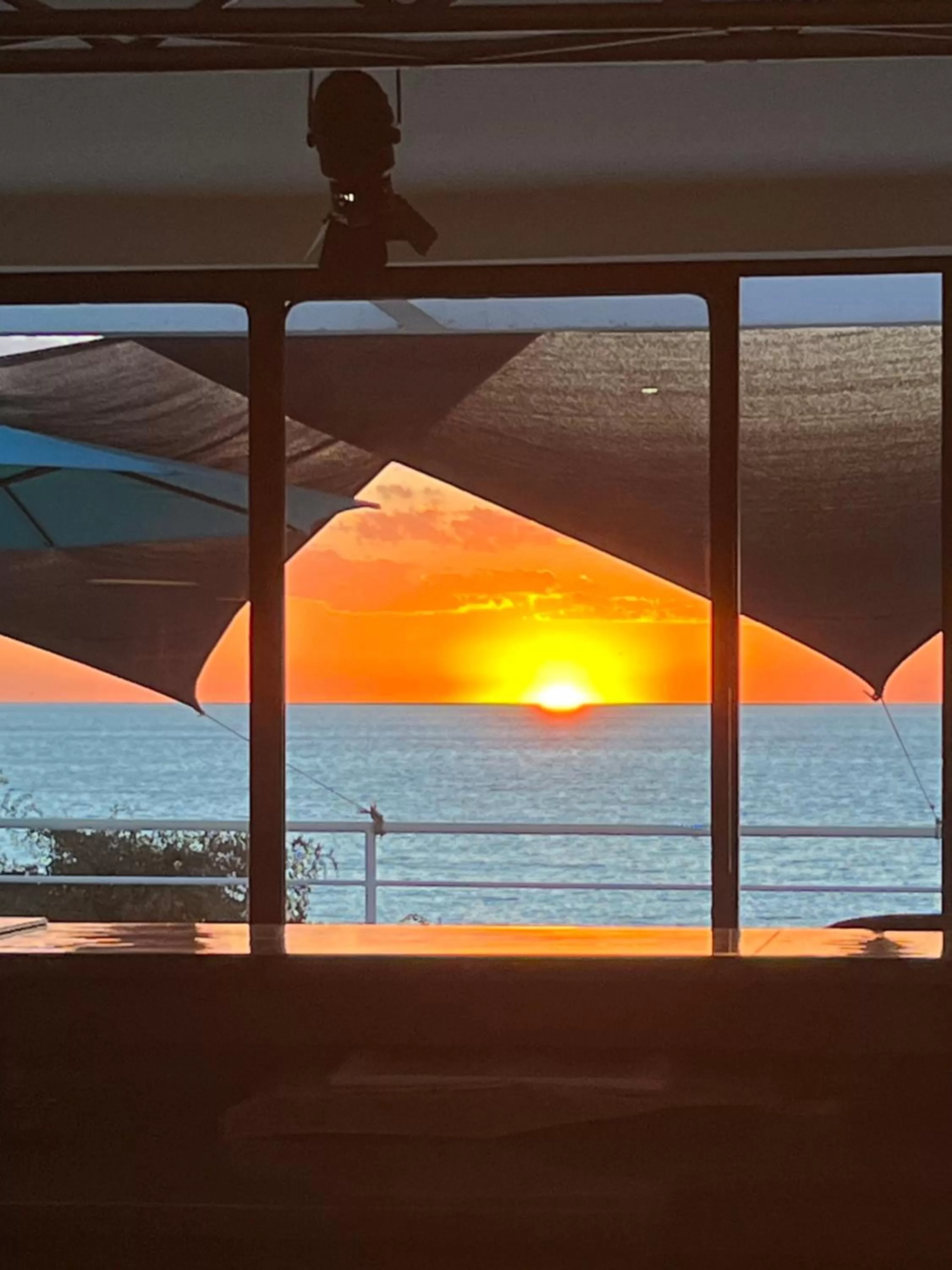 Sunset in PAP'S Chambres d'Hôtes