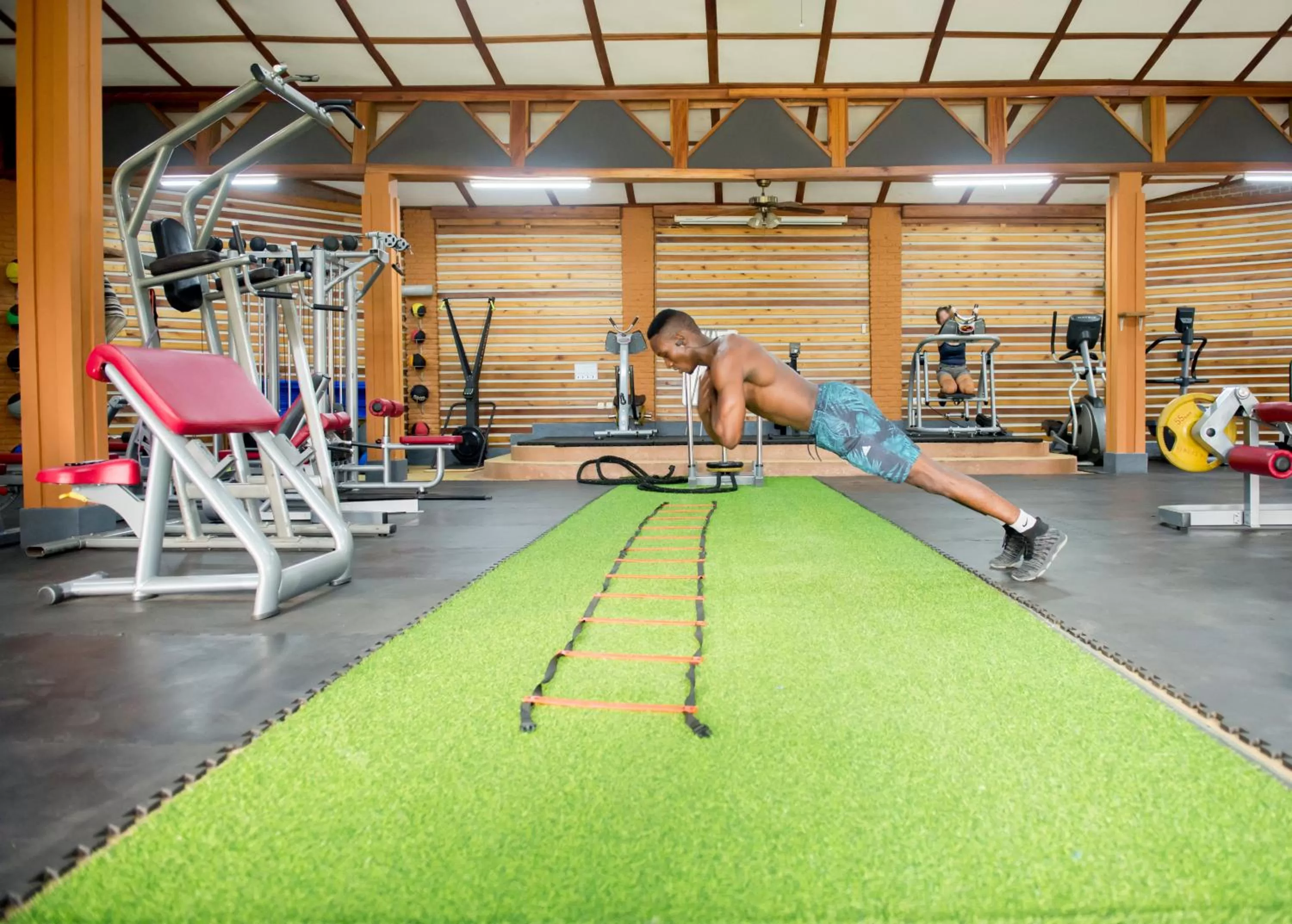 Property building, Fitness Center/Facilities in Hotel Safari Gate